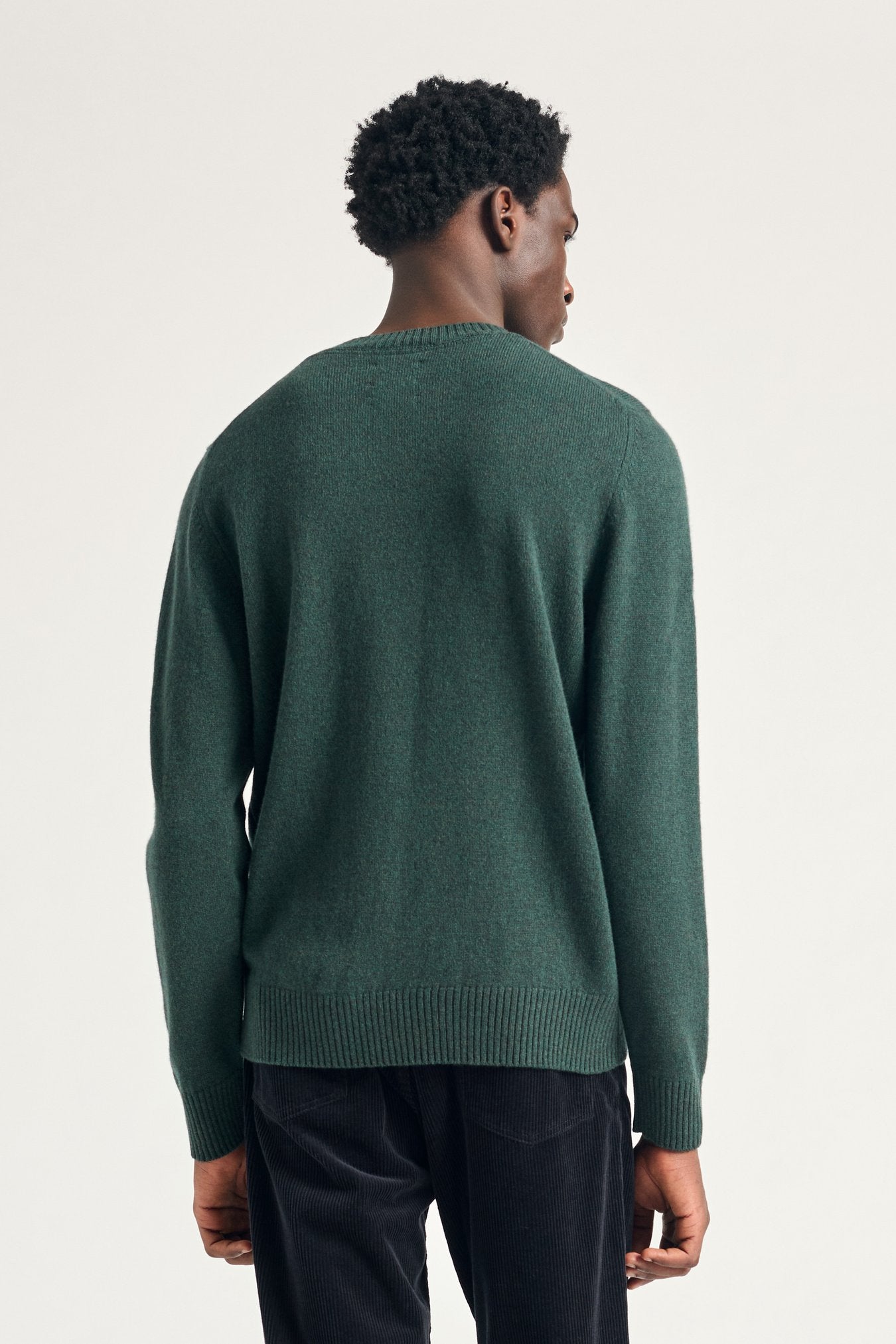 Norse Standard Merino Lambswool Sweater - Forrest