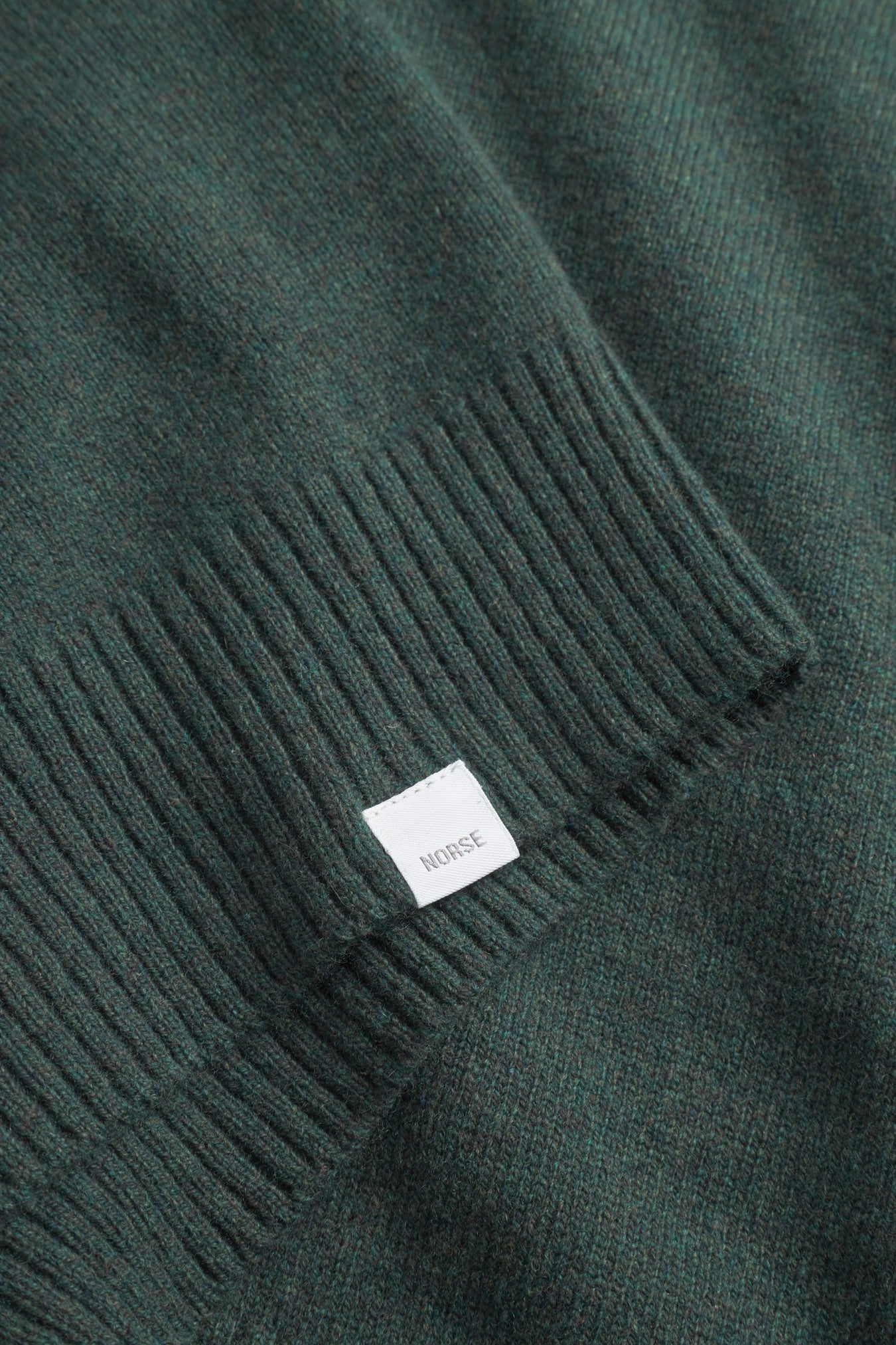 Norse Standard Merino Lambswool Polo - Forrest