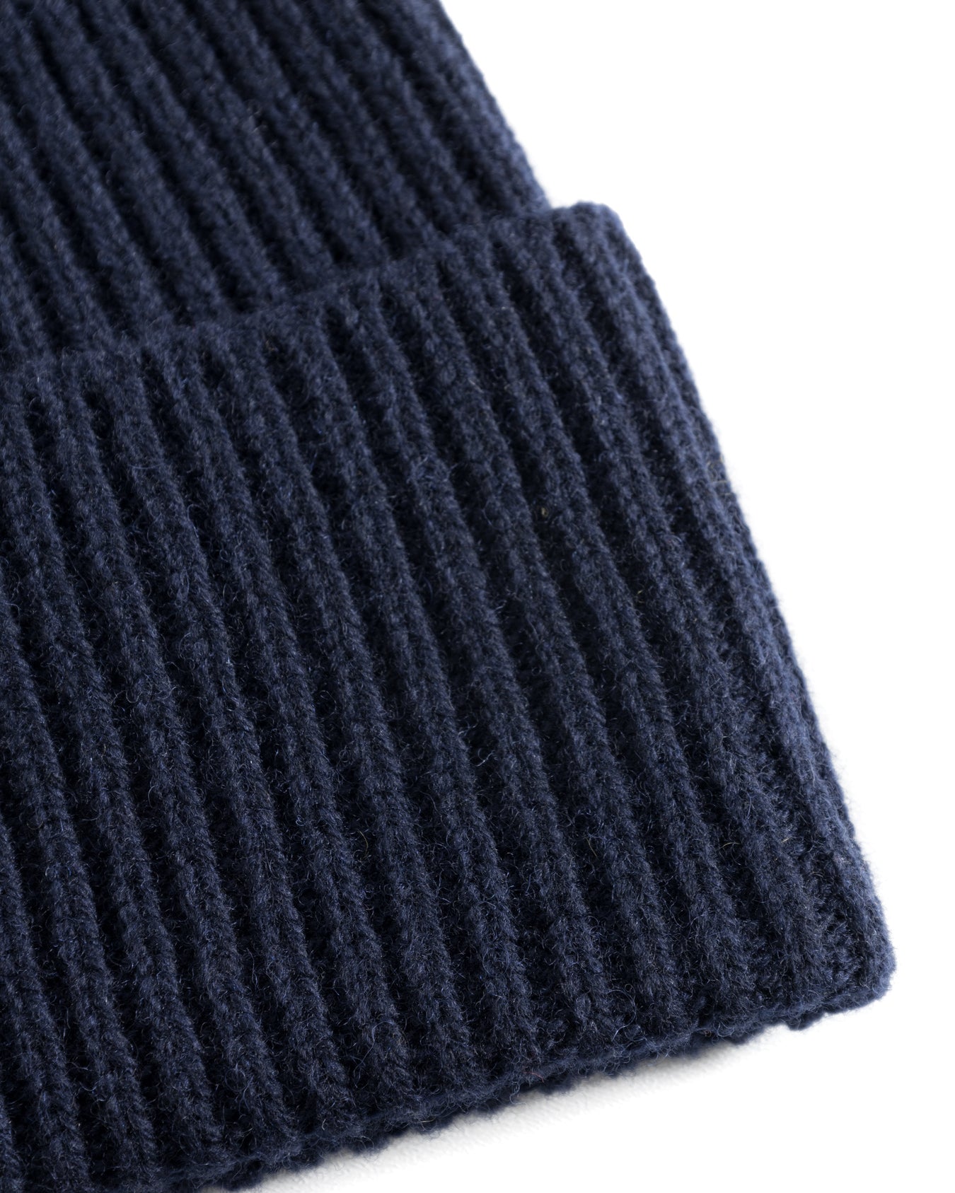 Norse Standard Merino Lambswool Beanie - Dark Navy