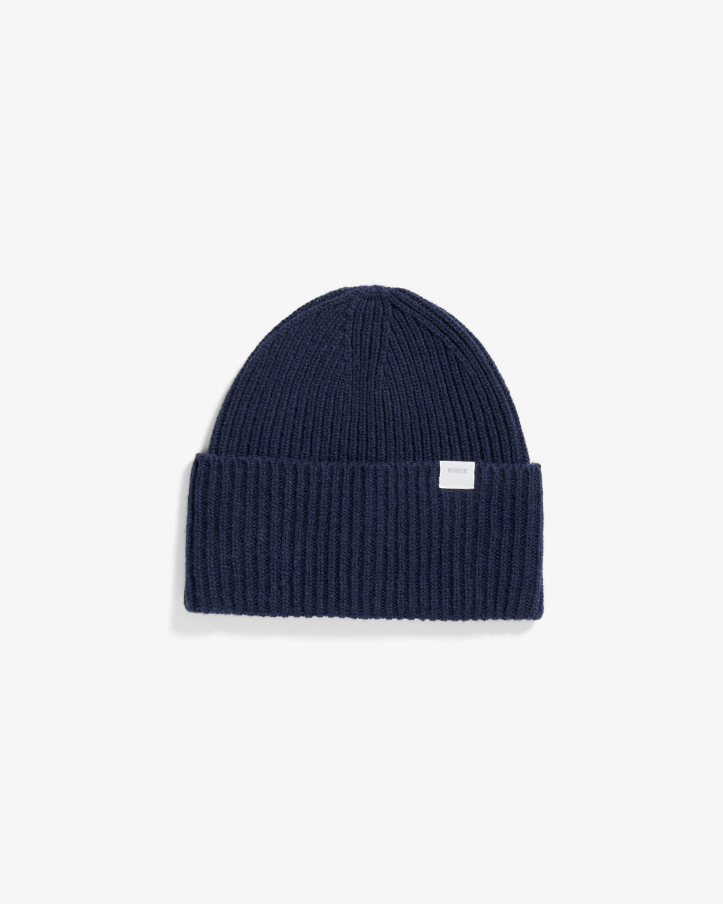 Norse Standard Merino Lambswool Beanie - Dark Navy