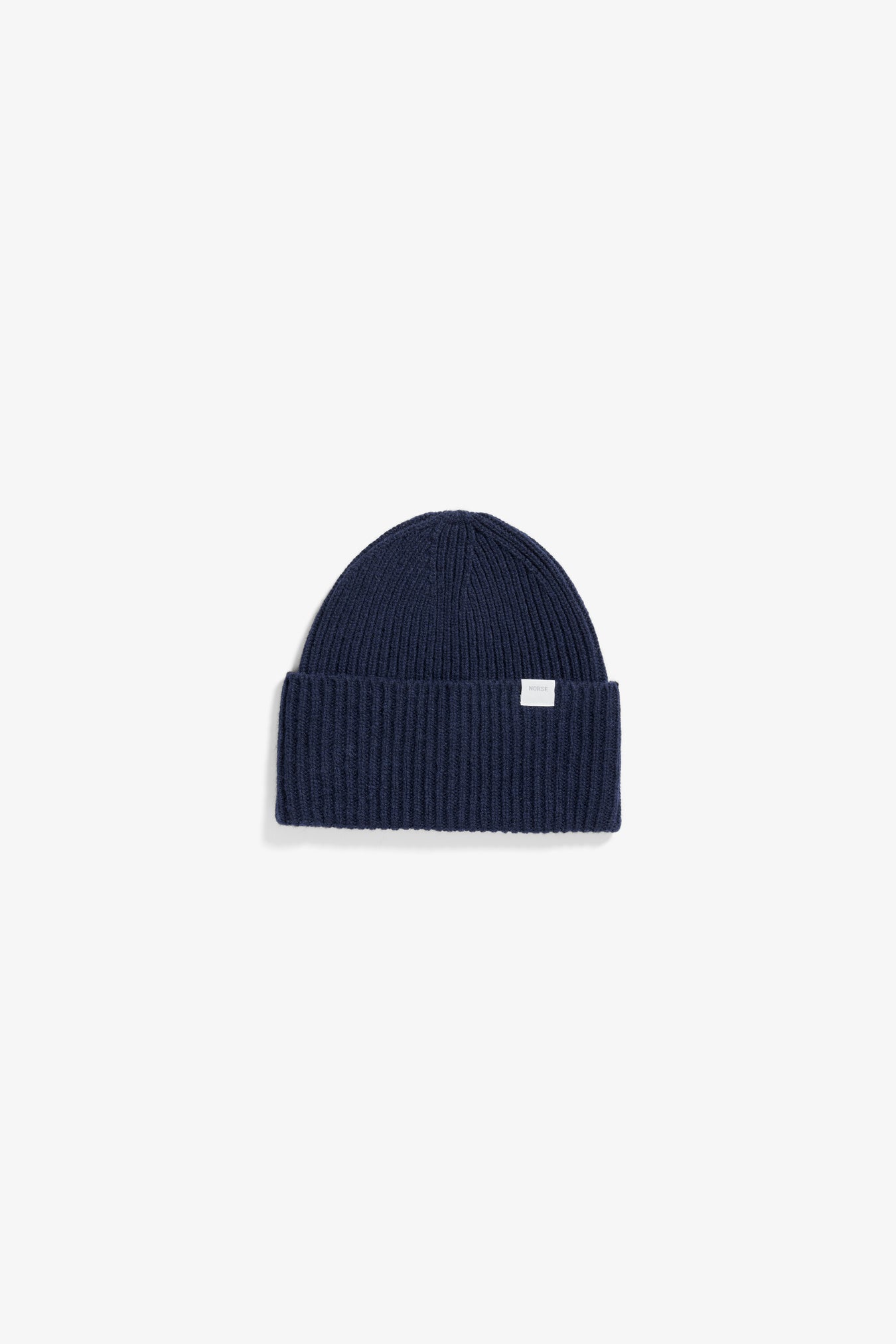 Norse Standard Merino Lambswool Beanie - Dark Navy