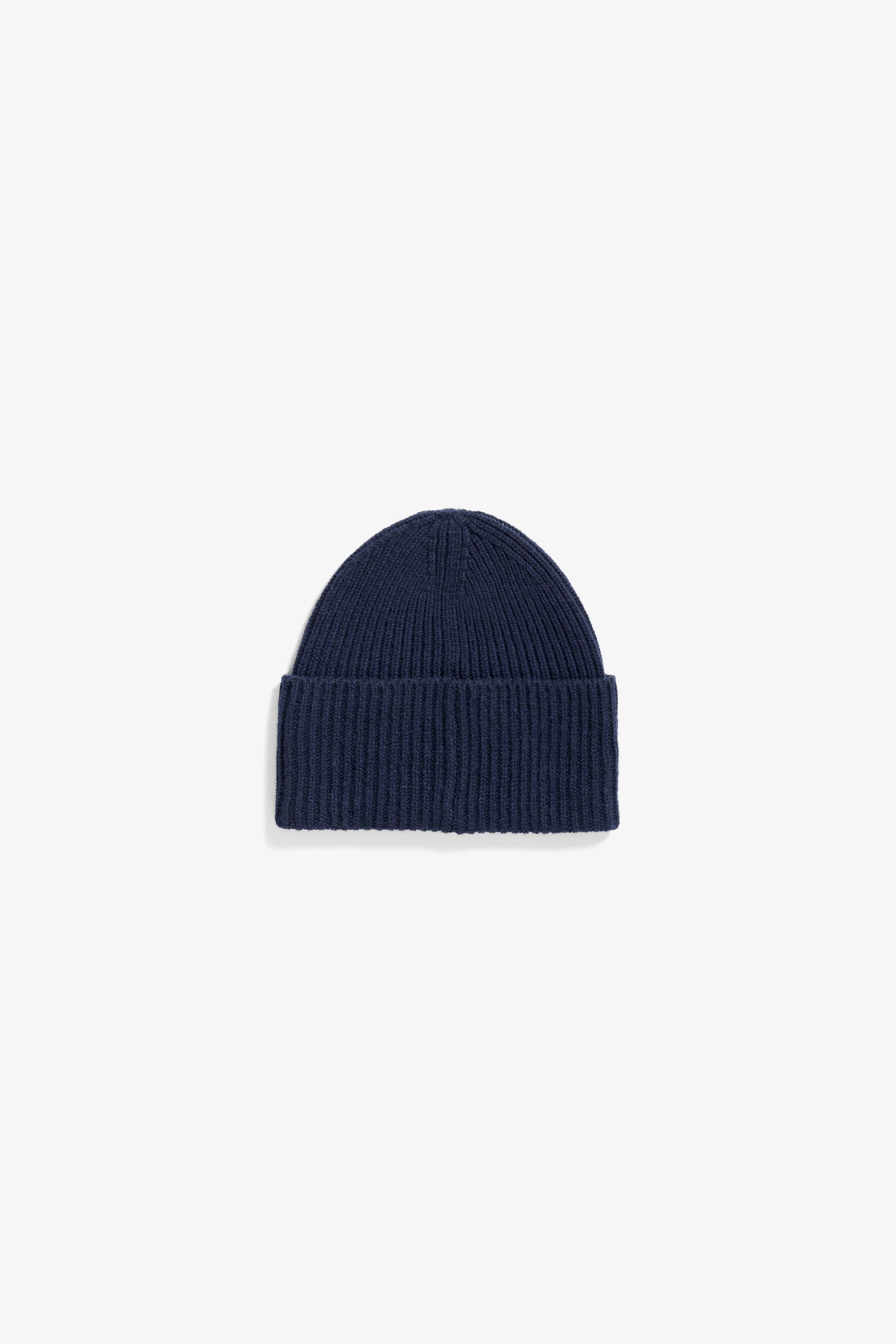 Norse Standard Merino Lambswool Beanie - Dark Navy
