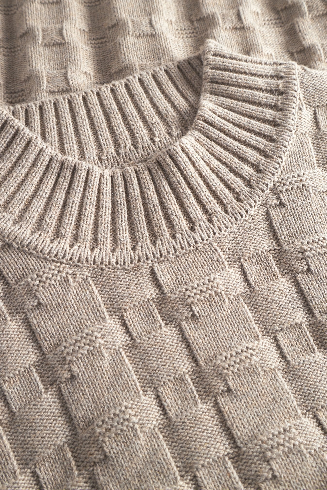 Jonas Cotton Cashmere Sweater - Oatmeal