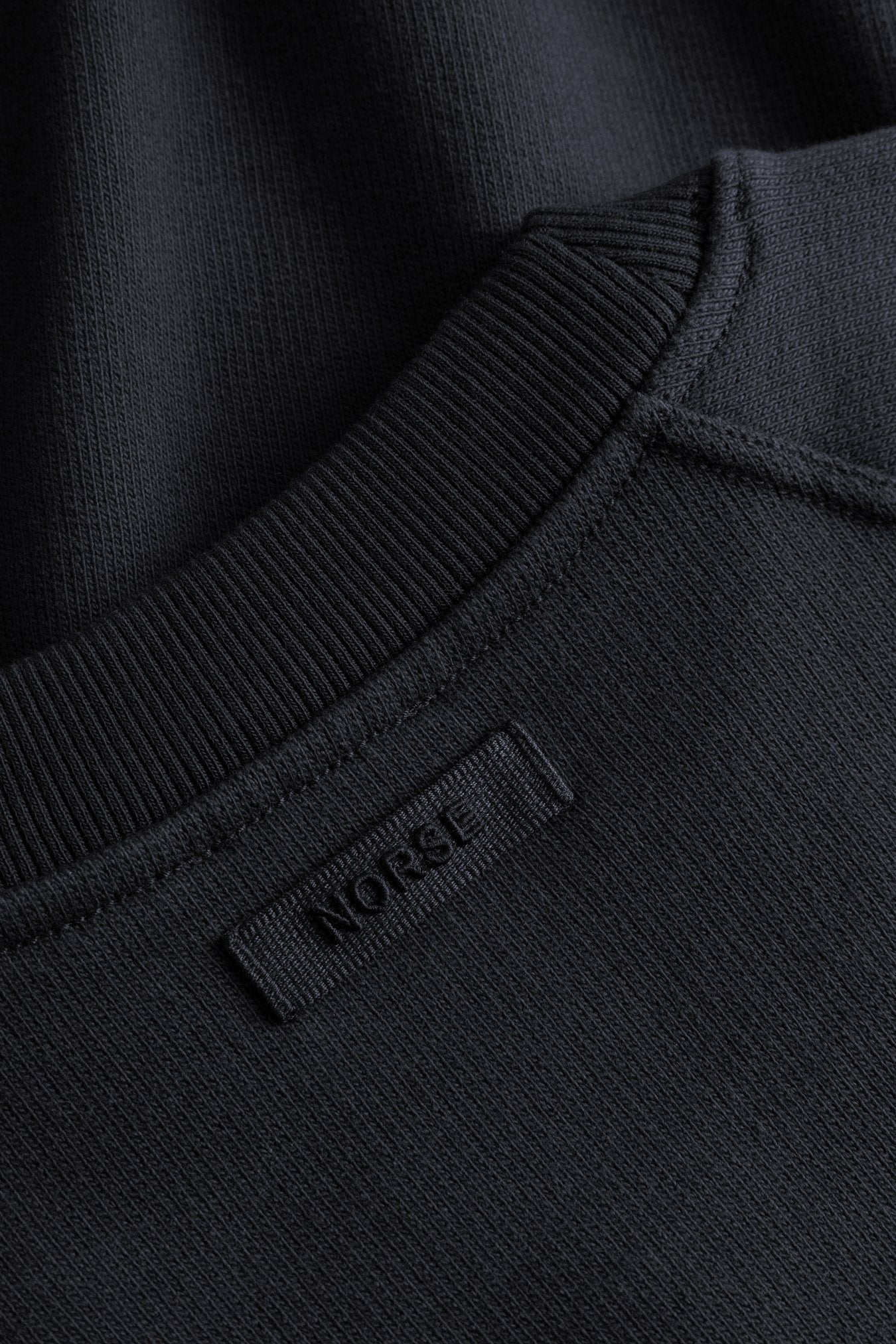 Tyr Relaxed Organic Loopback Raglan Crew - Dark Navy