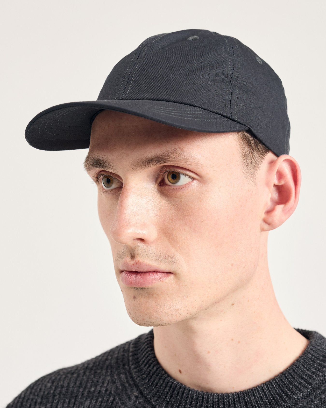 Gear Cotton Twill Sports Cap - Charcoal Grey
