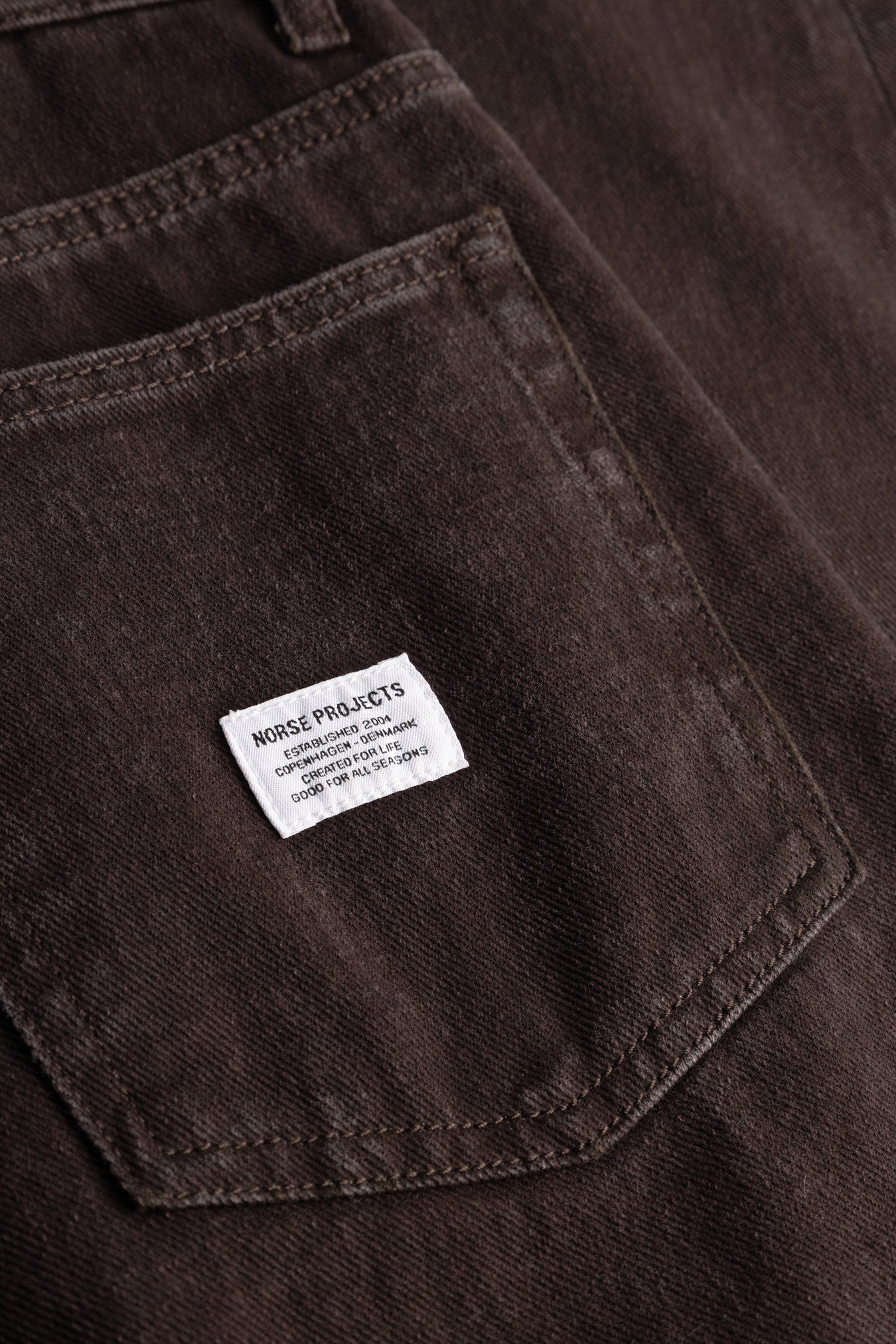 Korshavn Relaxed 5 Pocket Resist Dyed Twill - Shale