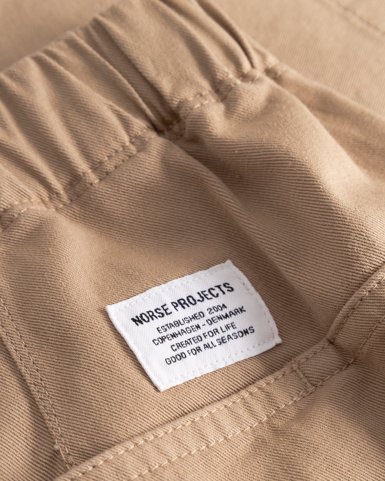 Trysil Regular Organic Stretch Twill Short - Utility Khaki