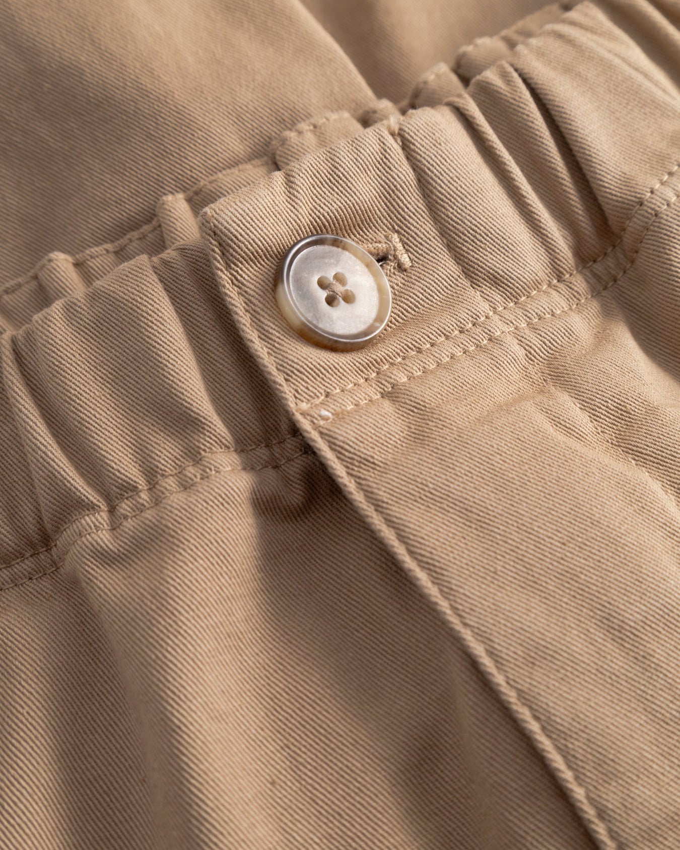 Trysil Regular Organic Stretch Twill Short - Utility Khaki