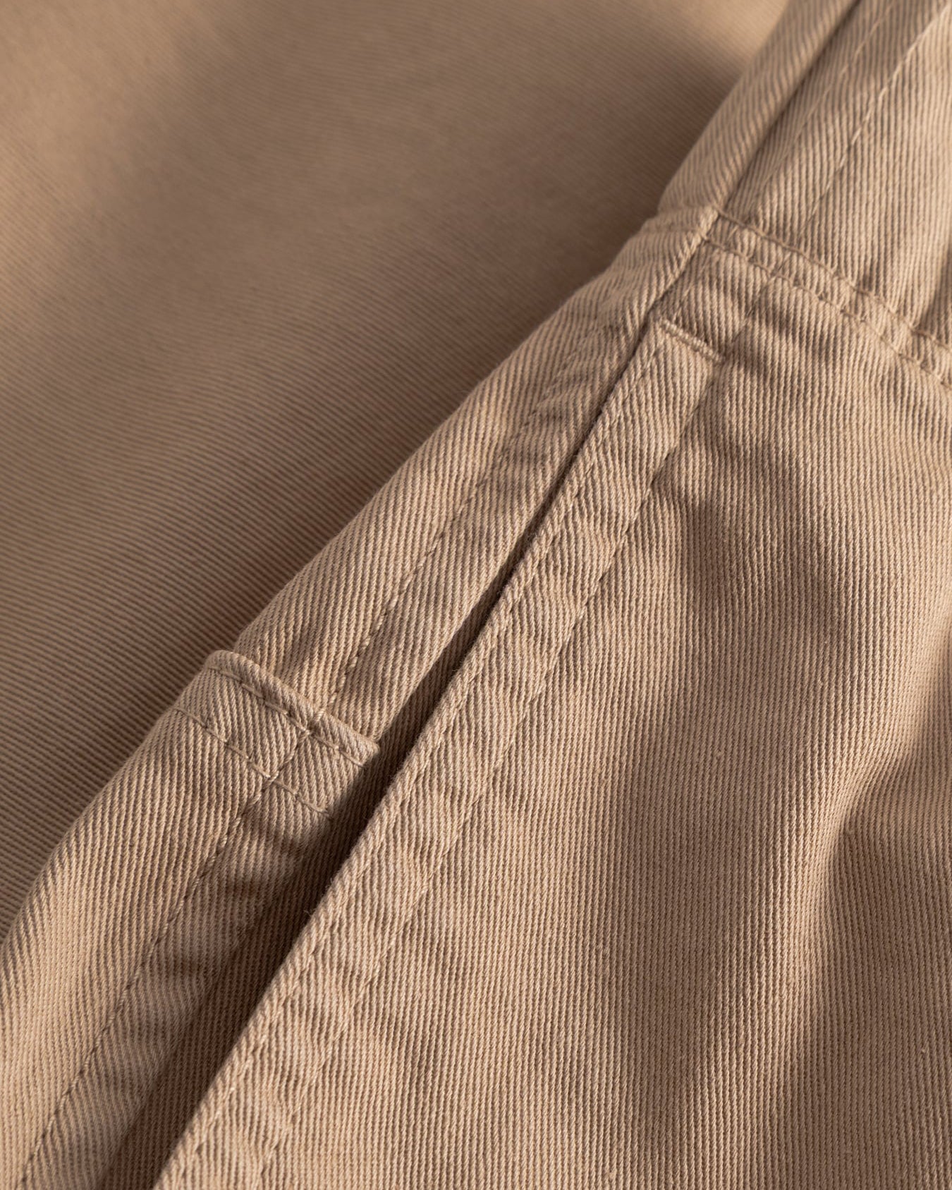 Trysil Regular Organic Stretch Twill Short - Utility Khaki