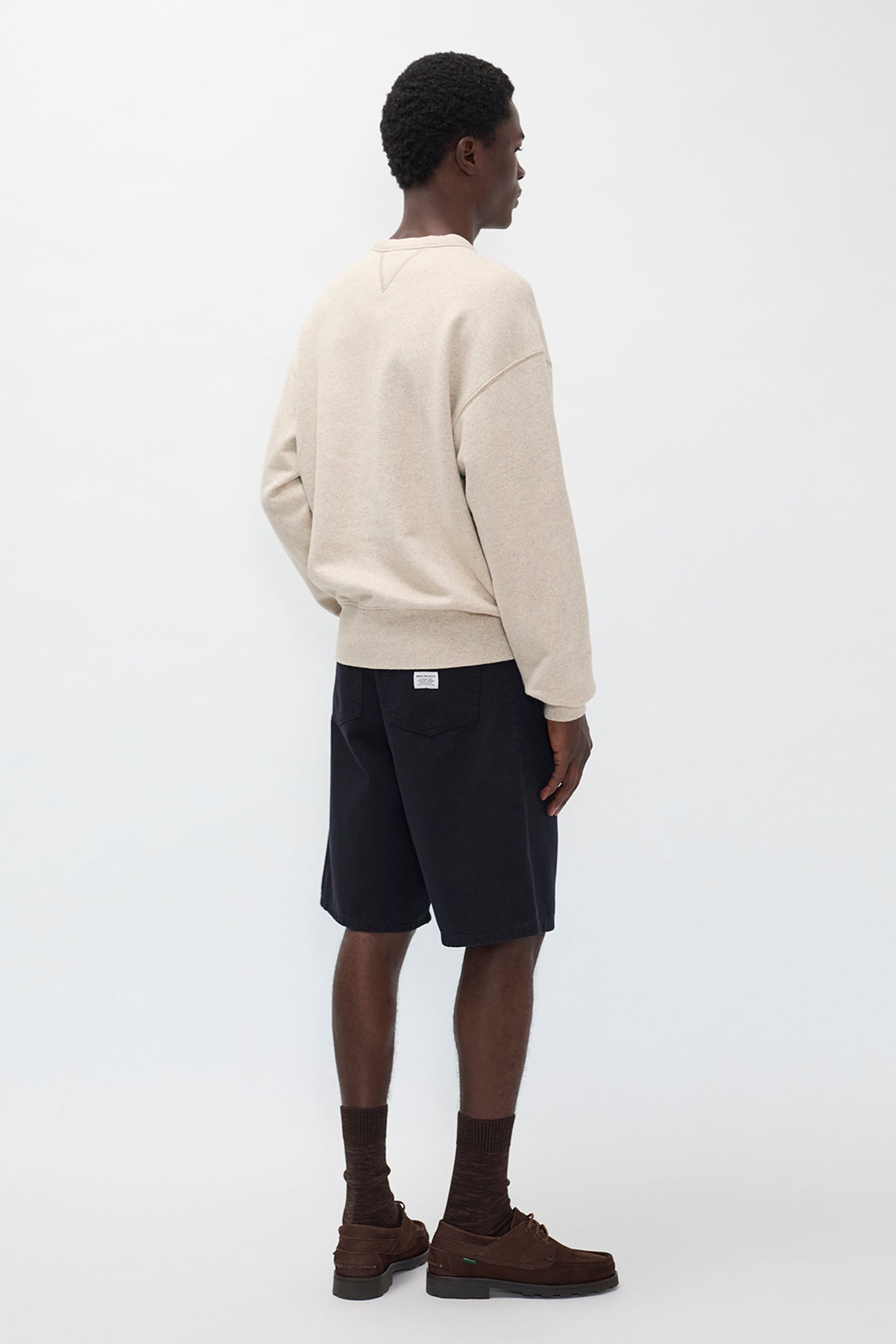 Korshavn Relaxed 5 Pocket Heavy Twill Short - Dark Navy