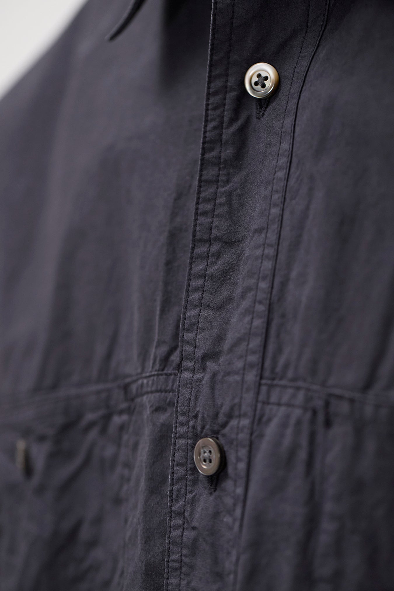 Falster Tencel Oversize Shirt - Dark Navy