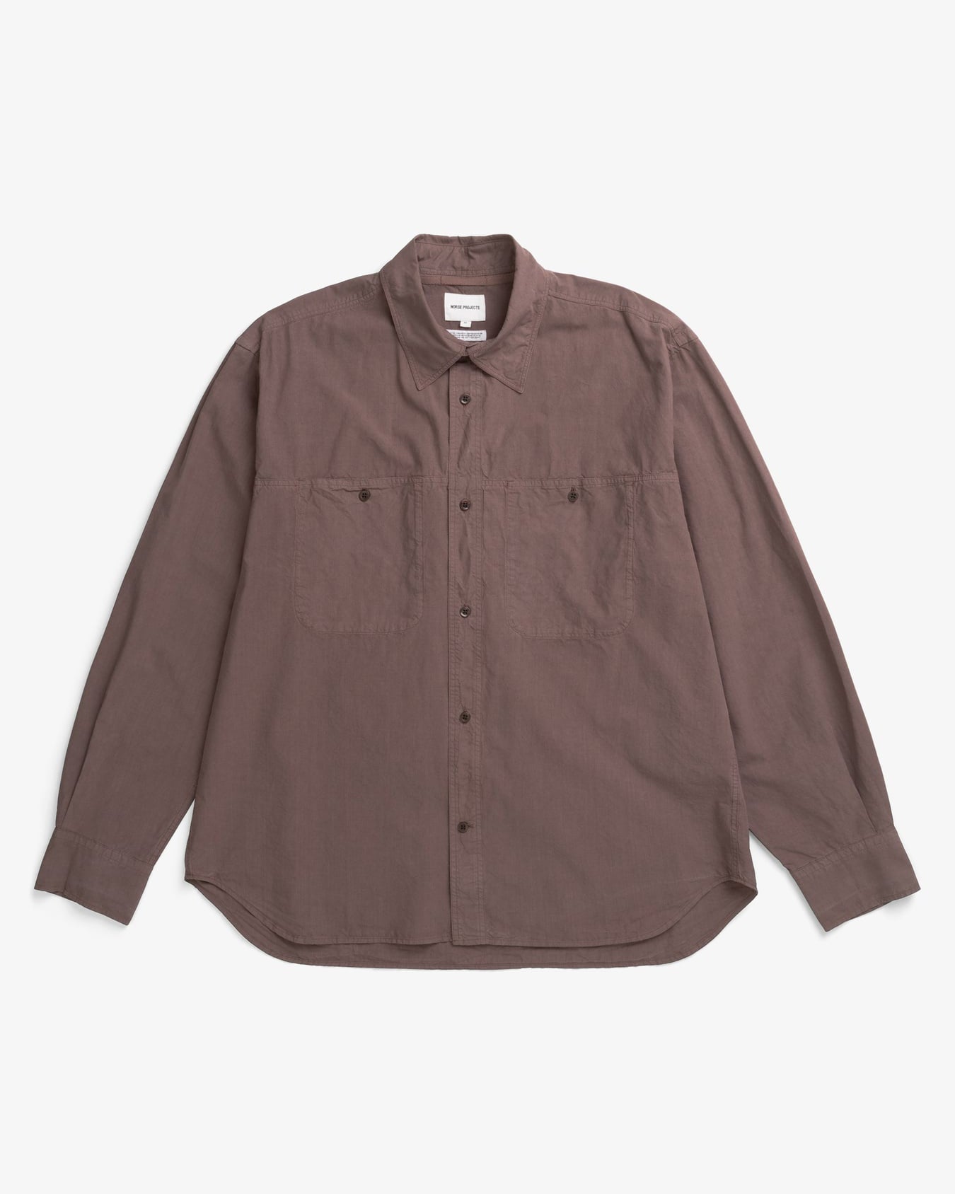 Falster Tencel Oversize Shirt - Peppercorn