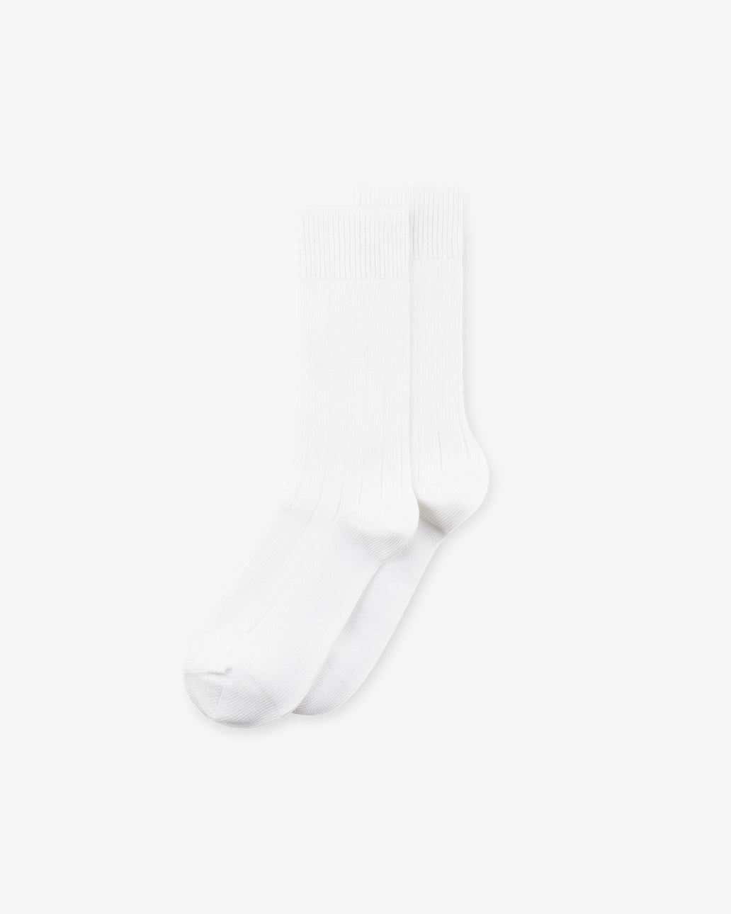 Bylke Cordura Wide Rib Sock - White