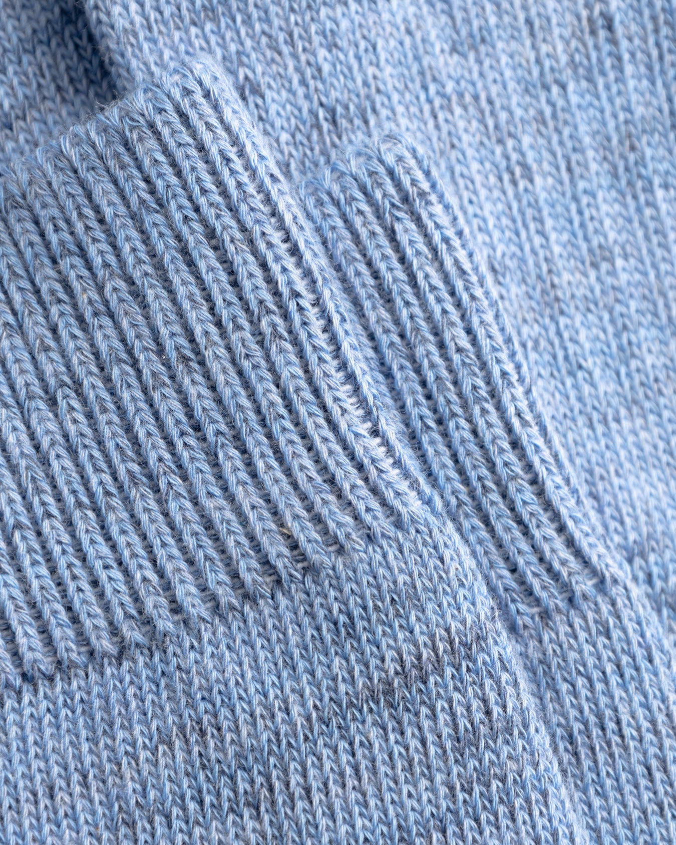 Bykle Heavy Cotton Twist Sock - Bel Air Blue