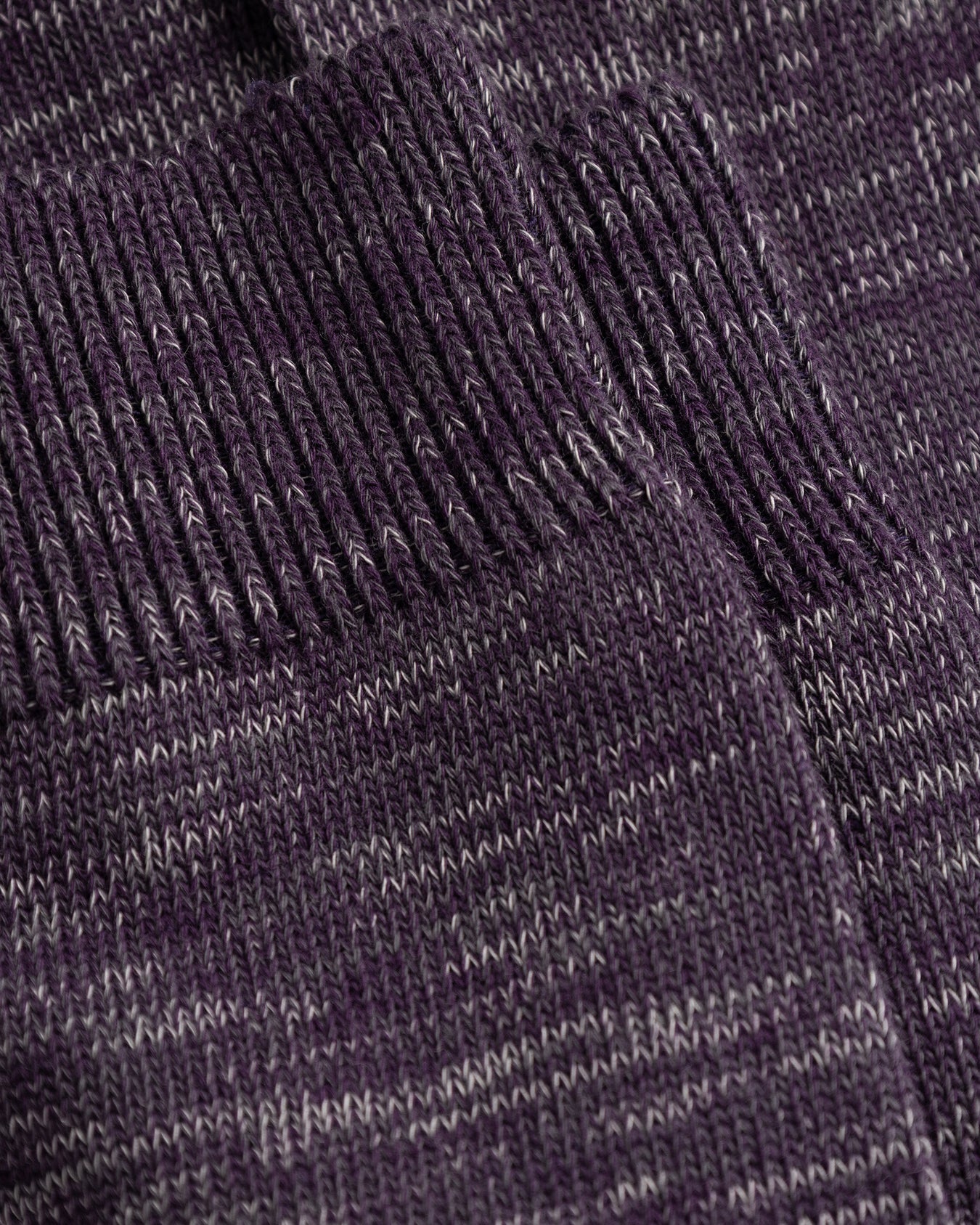 Bykle Heavy Cotton Twist Sock - Vintage Violet