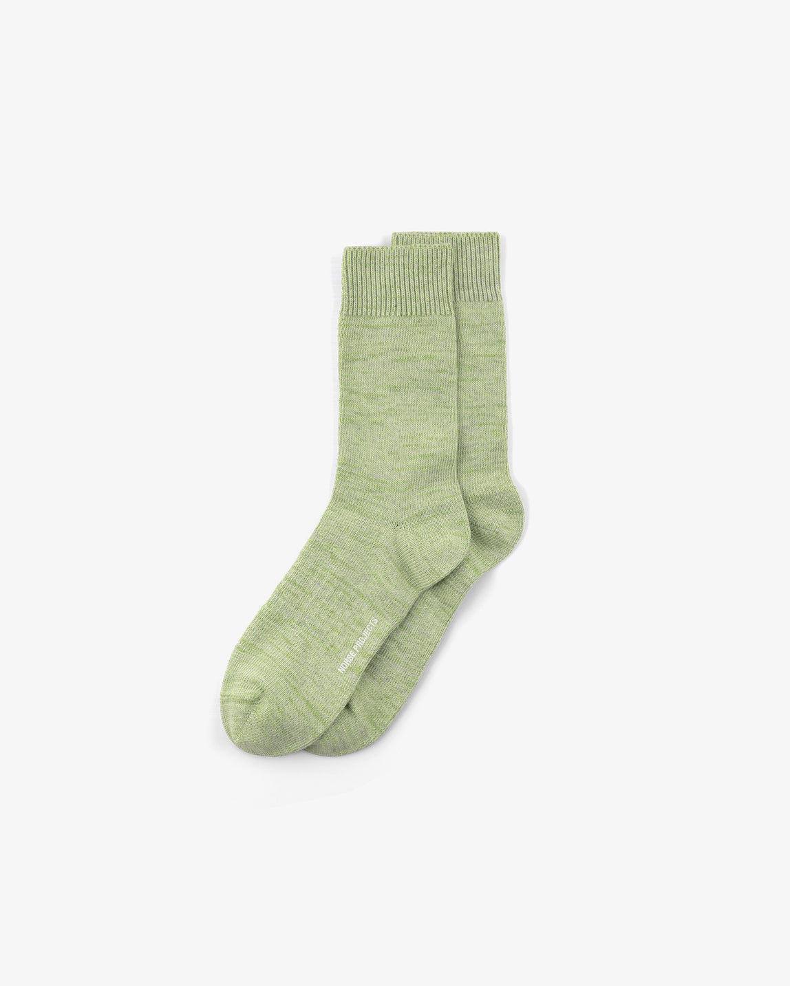 Bykle Heavy Cotton Twist Sock - Basil