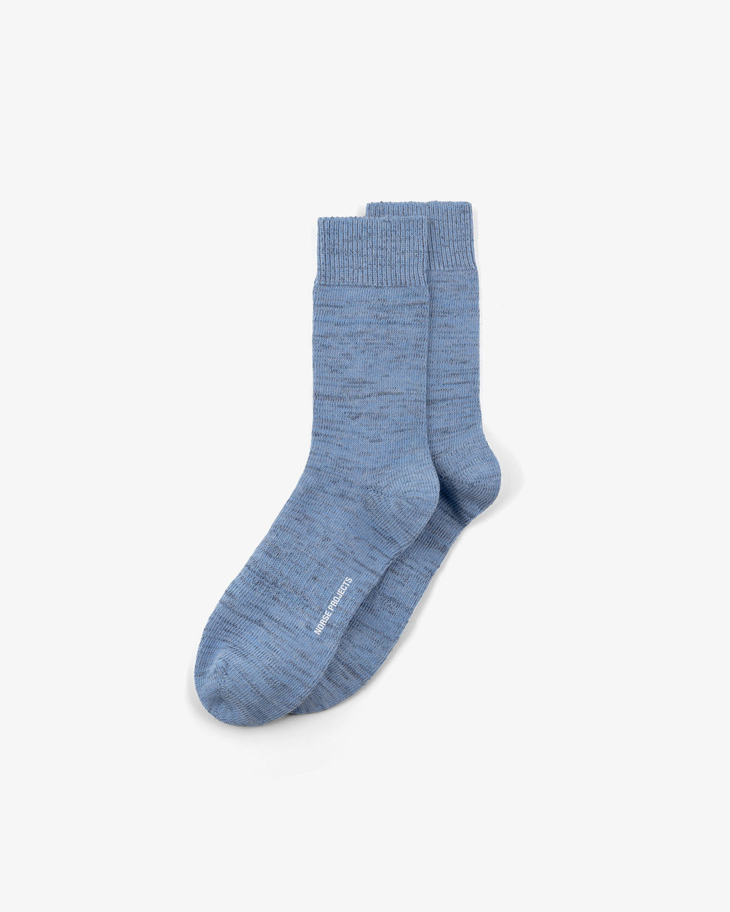 Bykle Heavy Cotton Twist Sock - Bel Air Blue