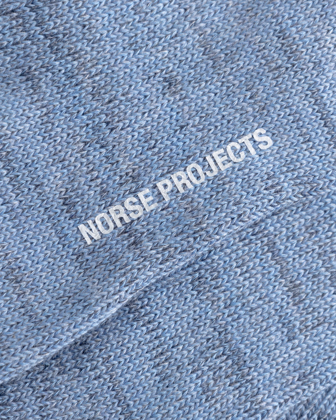 Bykle Heavy Cotton Twist Sock - Bel Air Blue