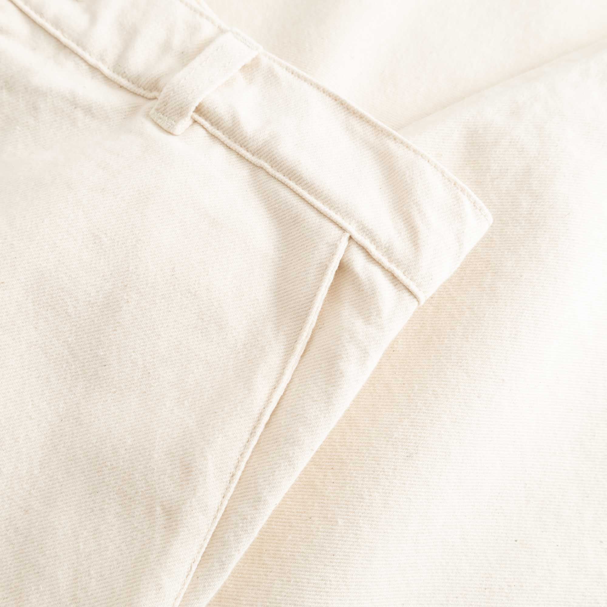 5 Pocket Denim - Ecru