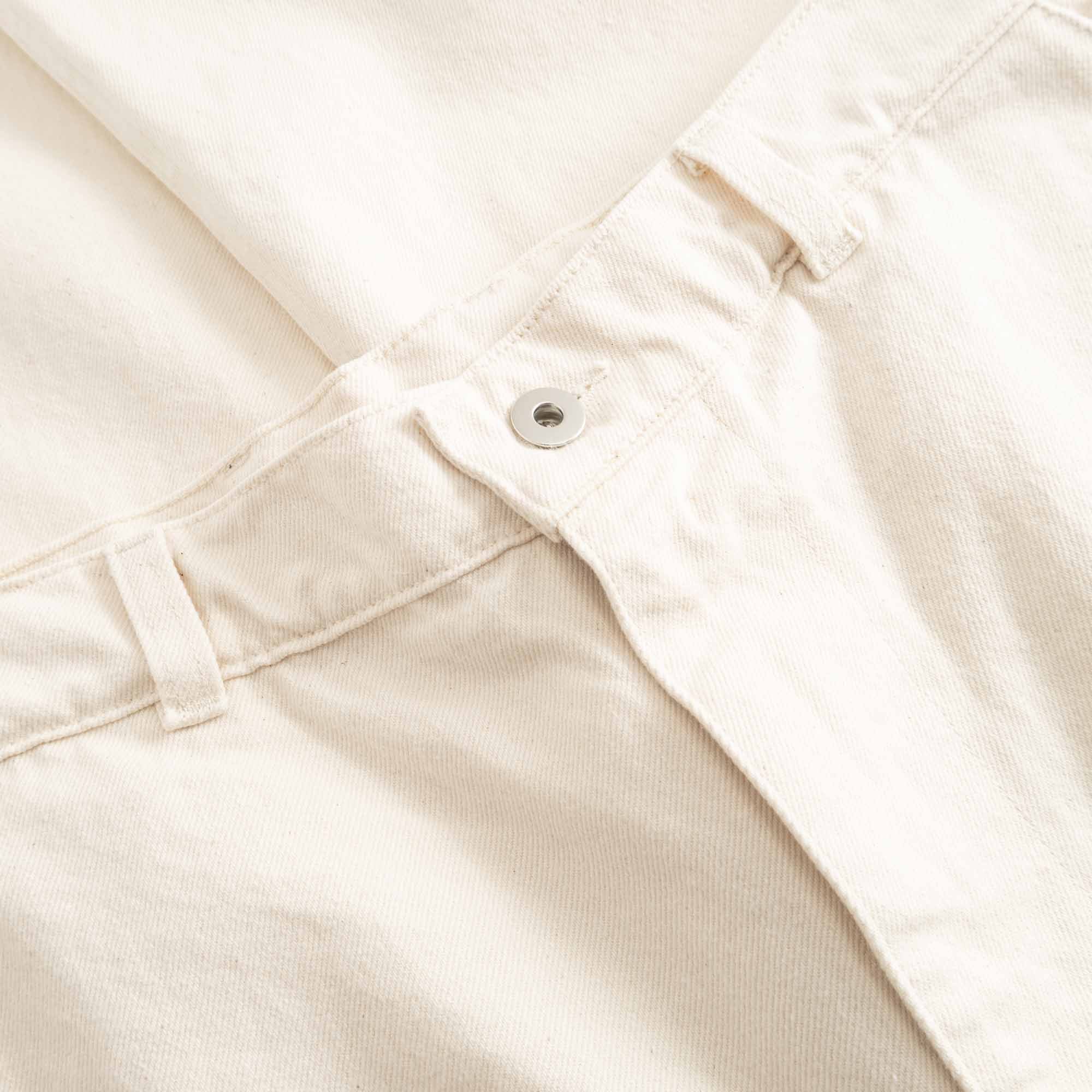 5 Pocket Denim - Ecru