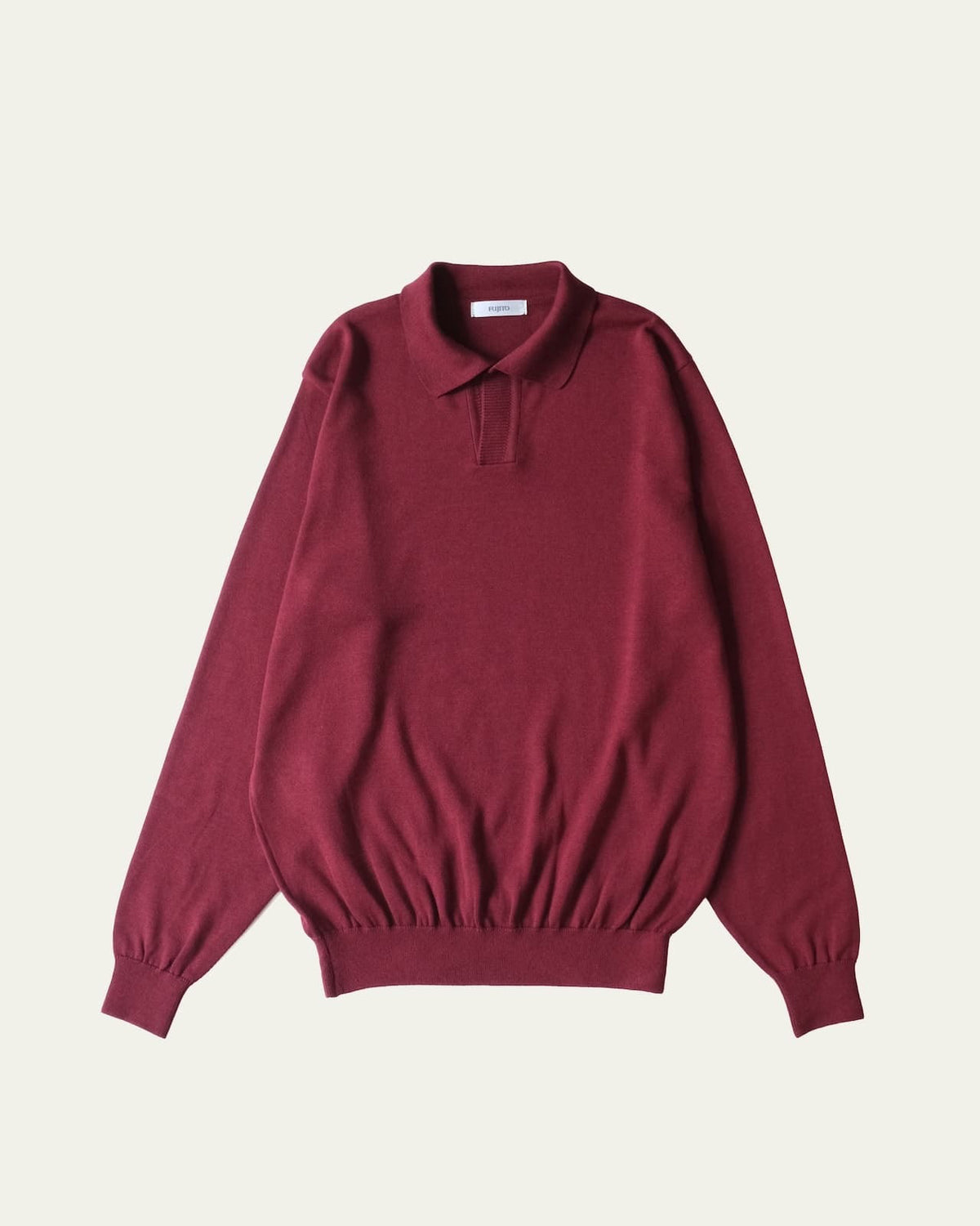 L/S Skipper Polo - Burgundy