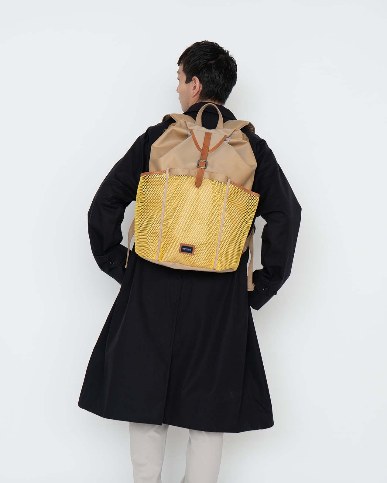 Water Repellent Back Pack - Beige