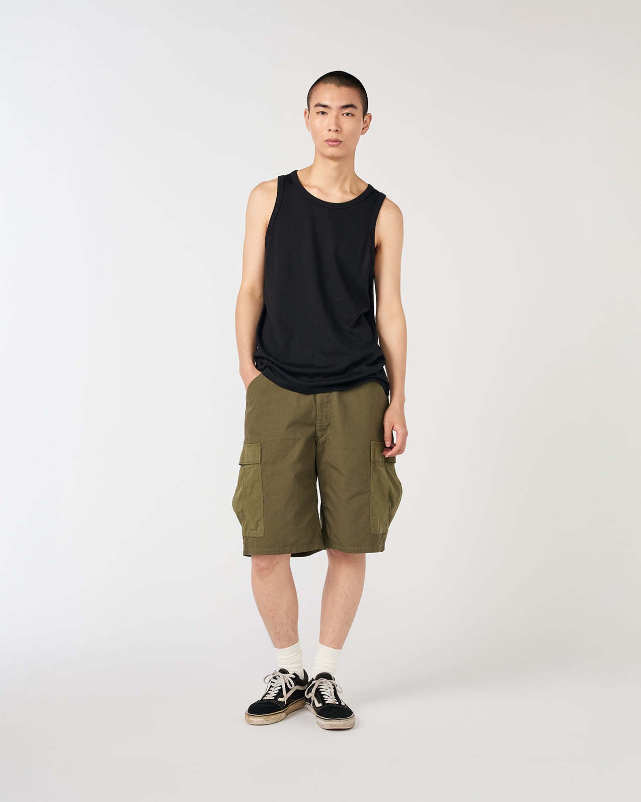 Loopwheel COOLMAX Jersey Tank - Black
