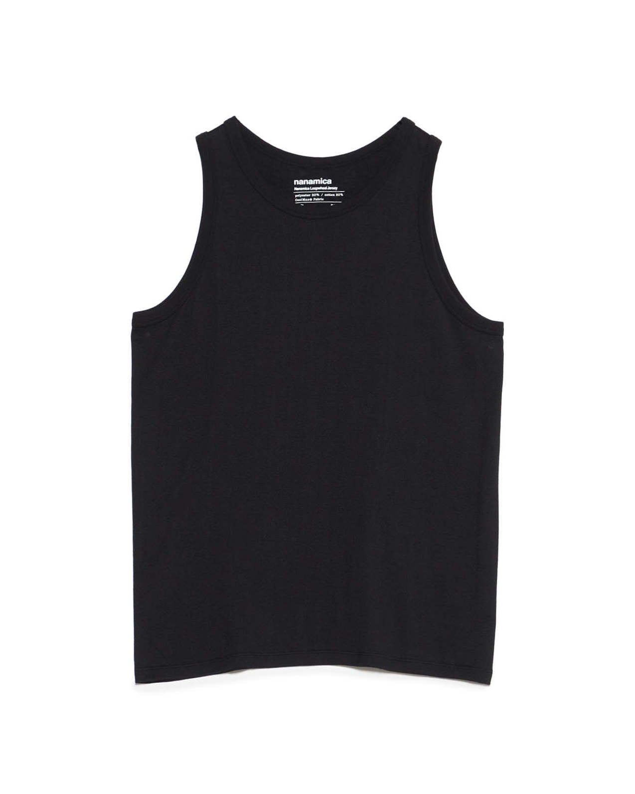 Loopwheel COOLMAX Jersey Tank - Black