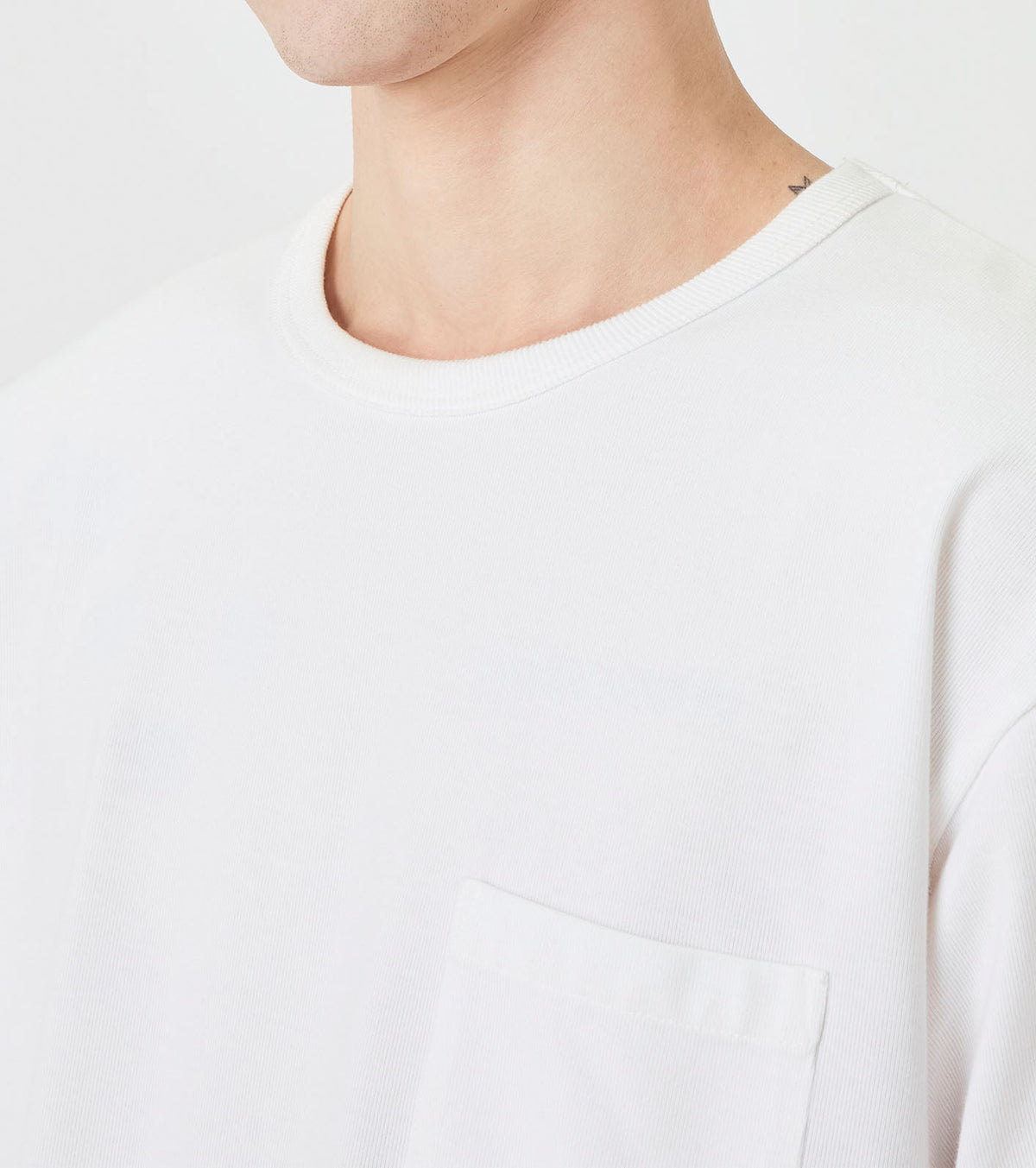 COOLMAX Jersey Pocket Tee - White