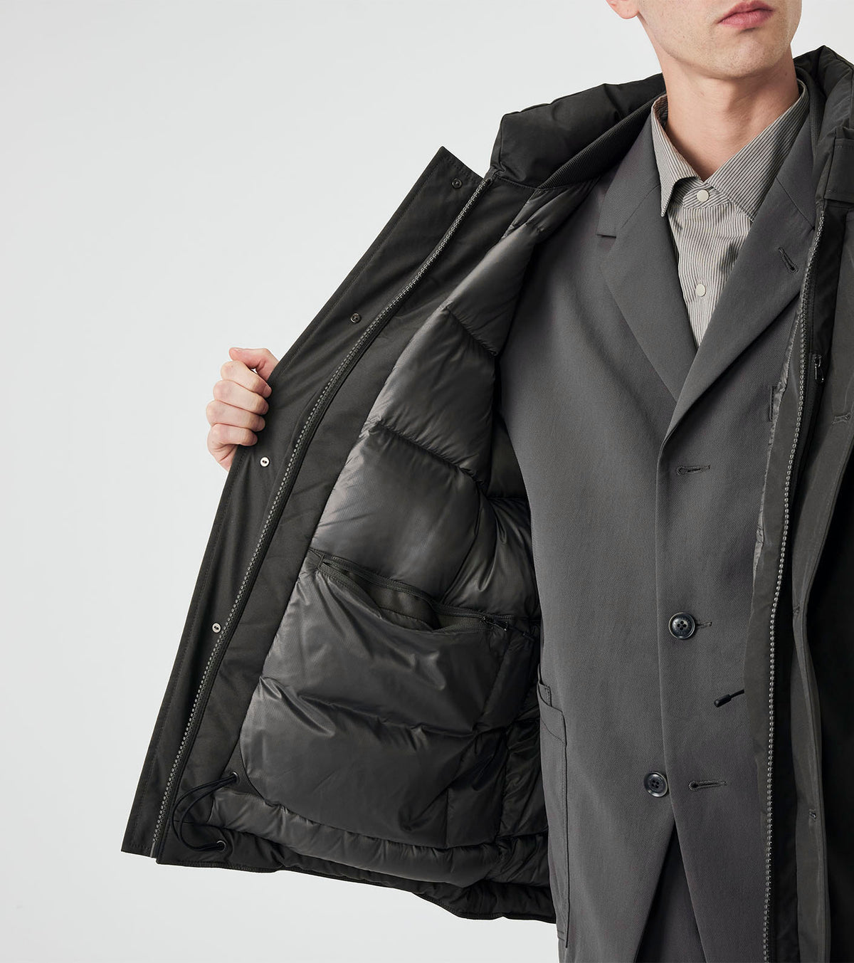 2L GORE-TEX Down Jacket - Navy