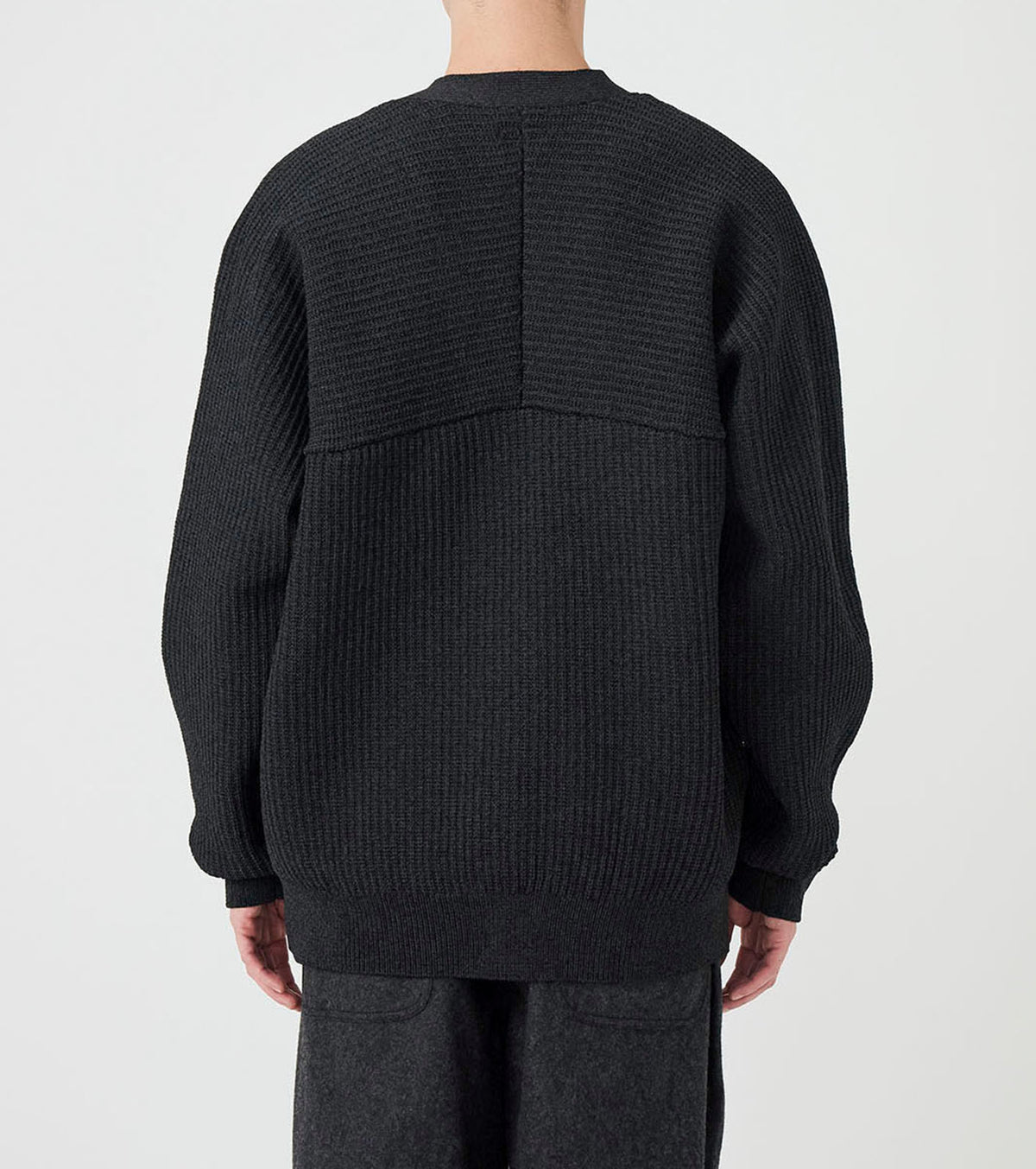 5G Knit Cardigan - Navy