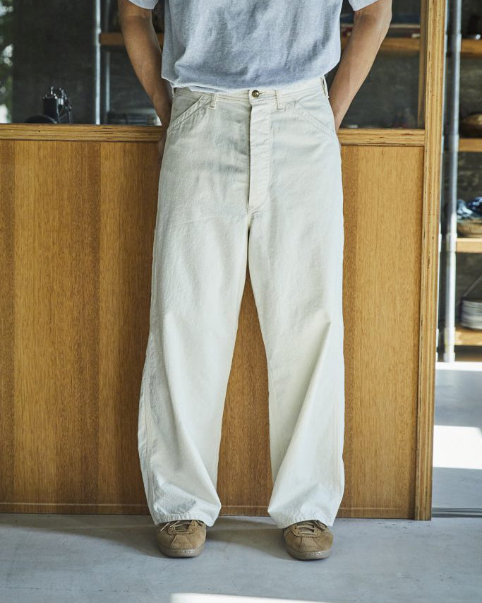 Wide Fit 30's Painter Pants - Ecru