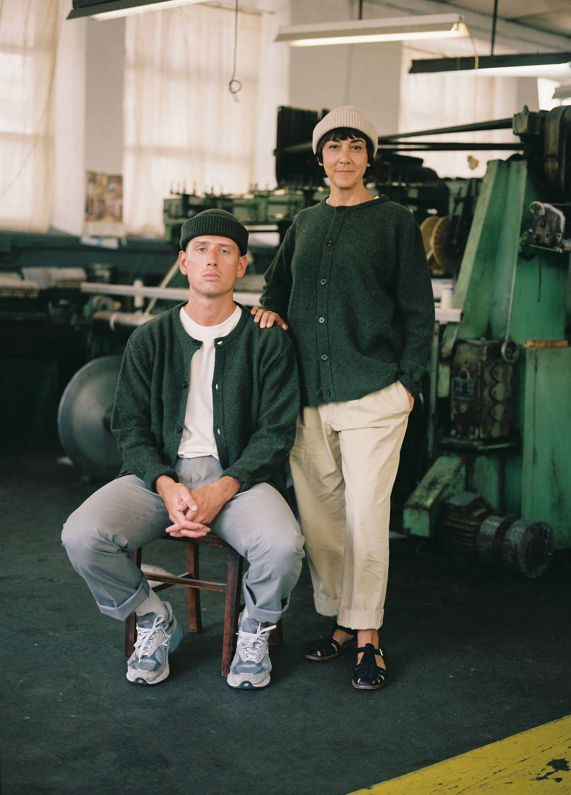 Herder Cardigan - Khaki