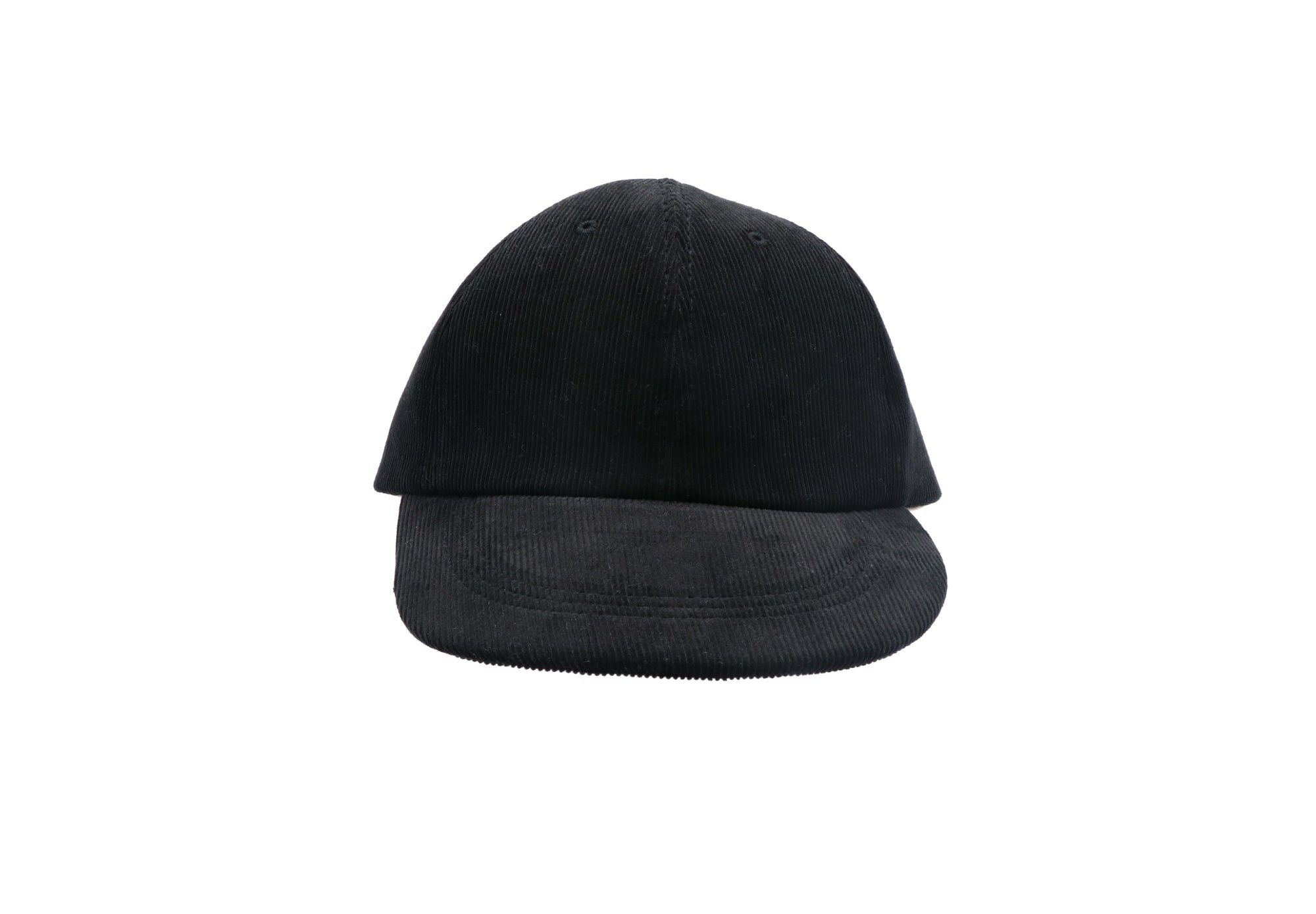High Density Corduroy Cap - Black