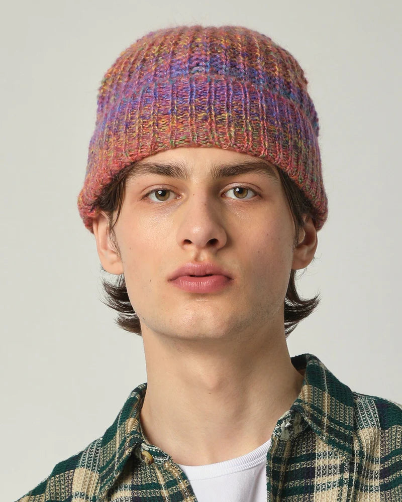 Mohair Beanie - Pink
