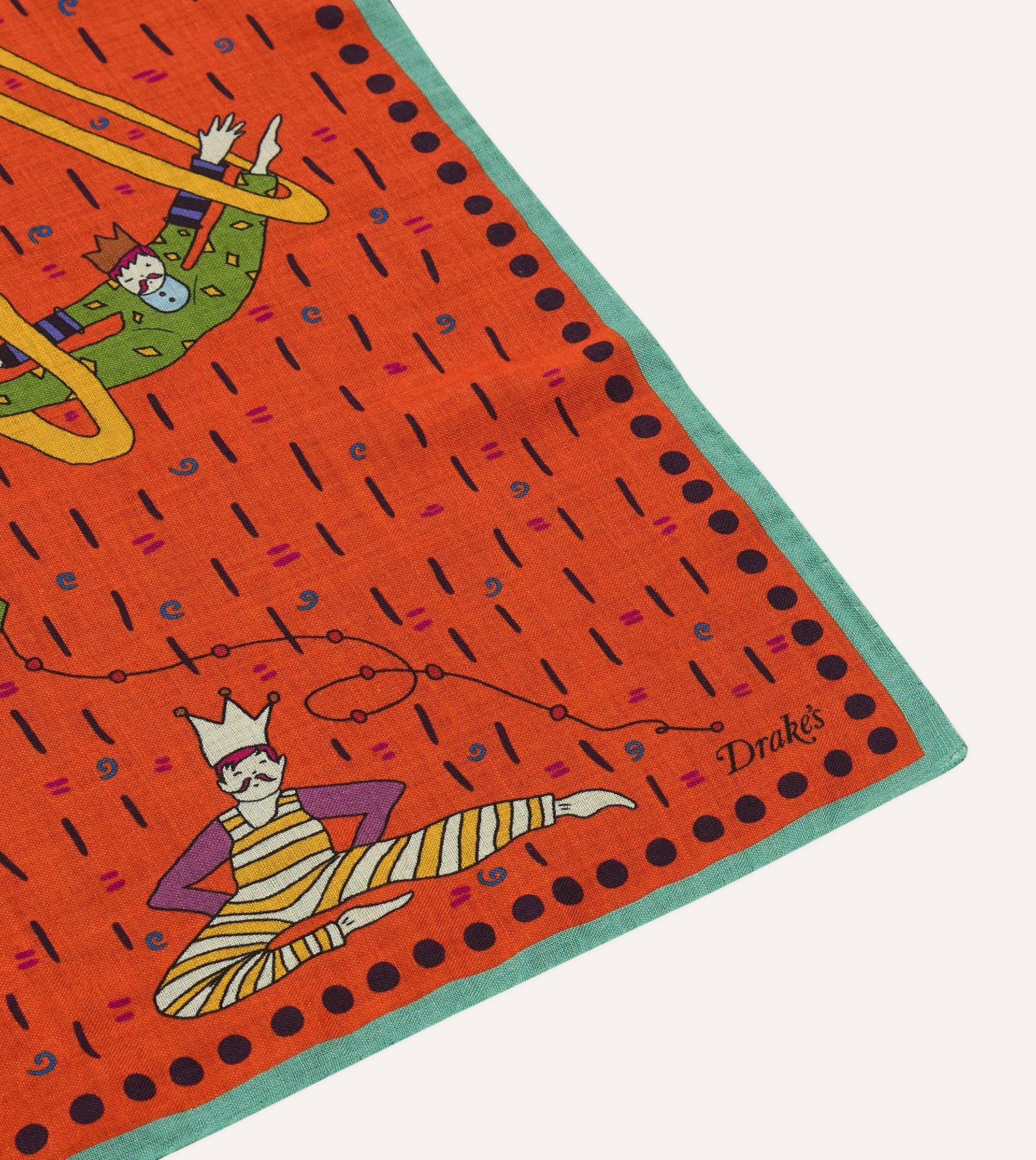 Acrobat Print Bandana - Red