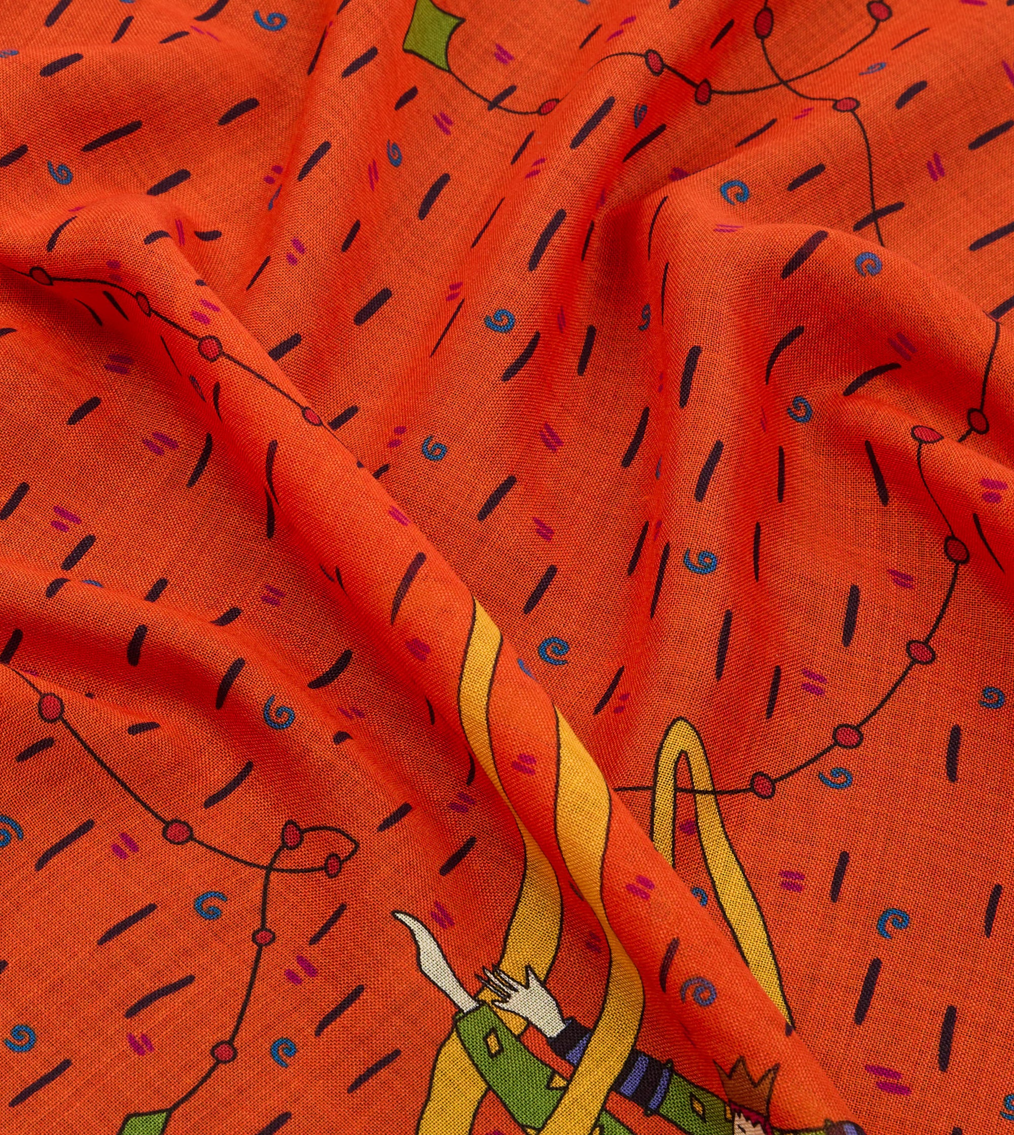 Acrobat Print Bandana - Red