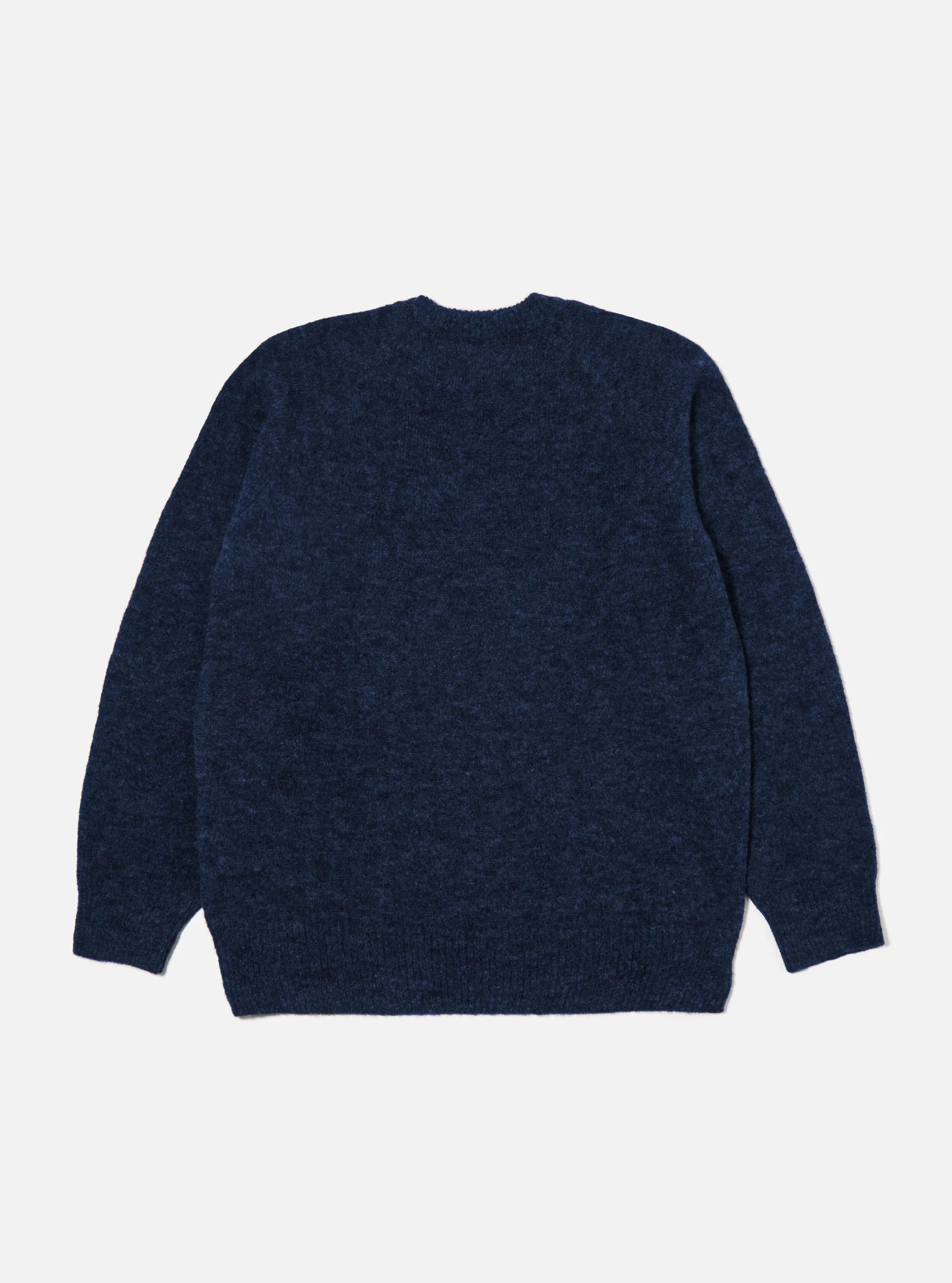 Alpaca Knit Lyon Crew - Navy