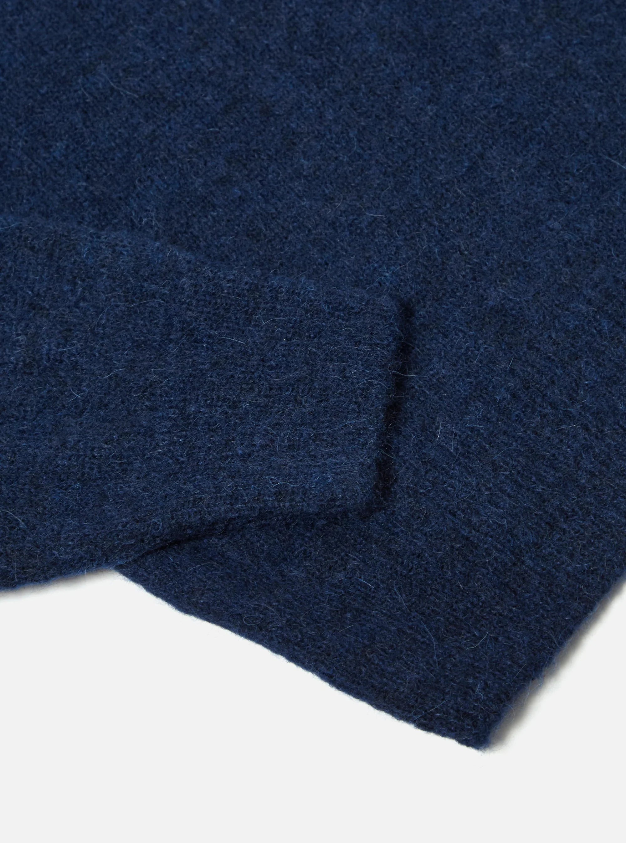 Alpaca Knit Lyon Crew - Navy