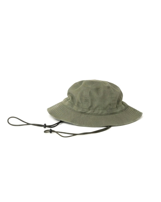 Baker Back Satin Metro Hat - Olive