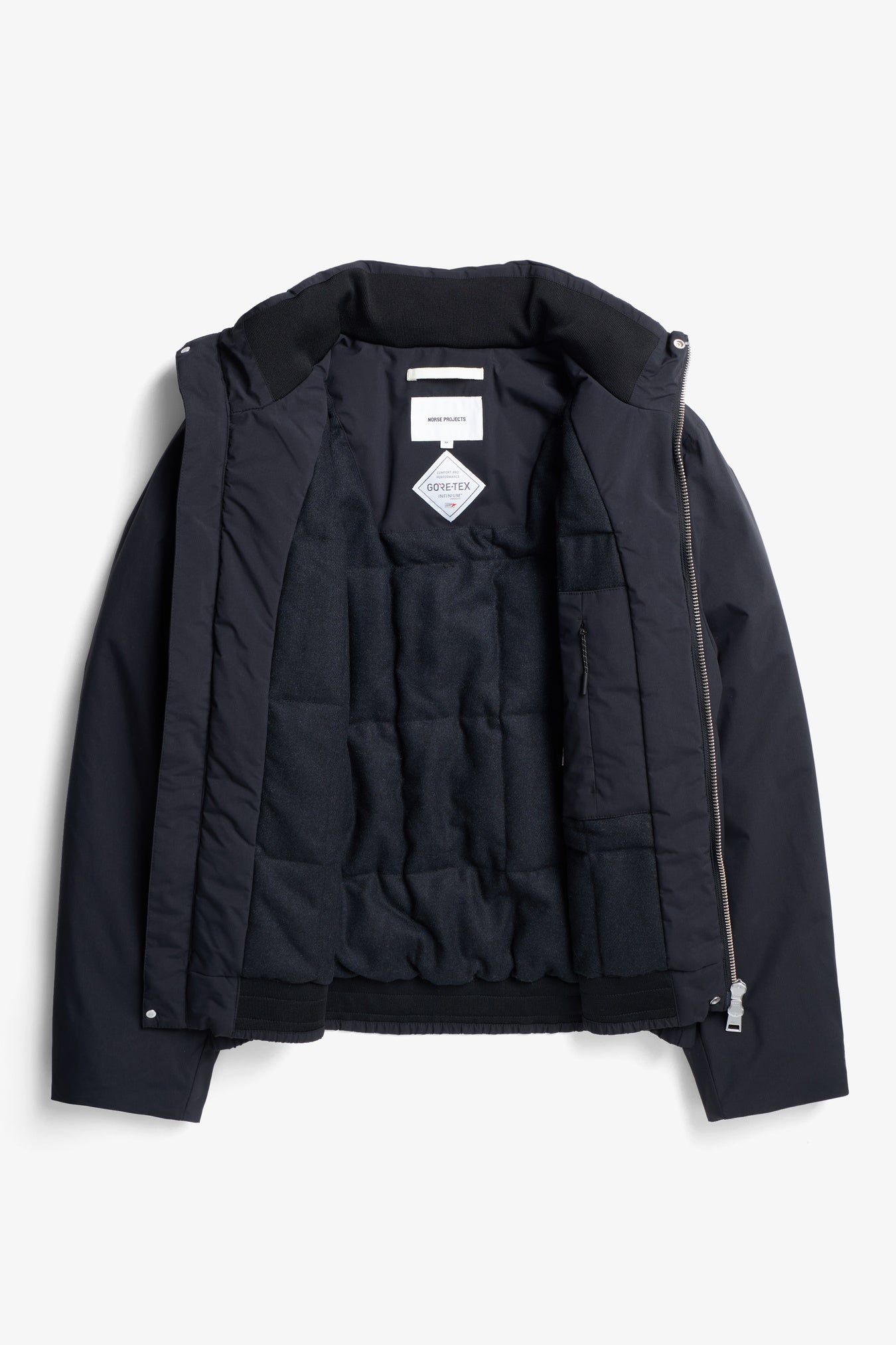 Kastrup Gore-Tex Windstopper Bomber Jacket - Black
