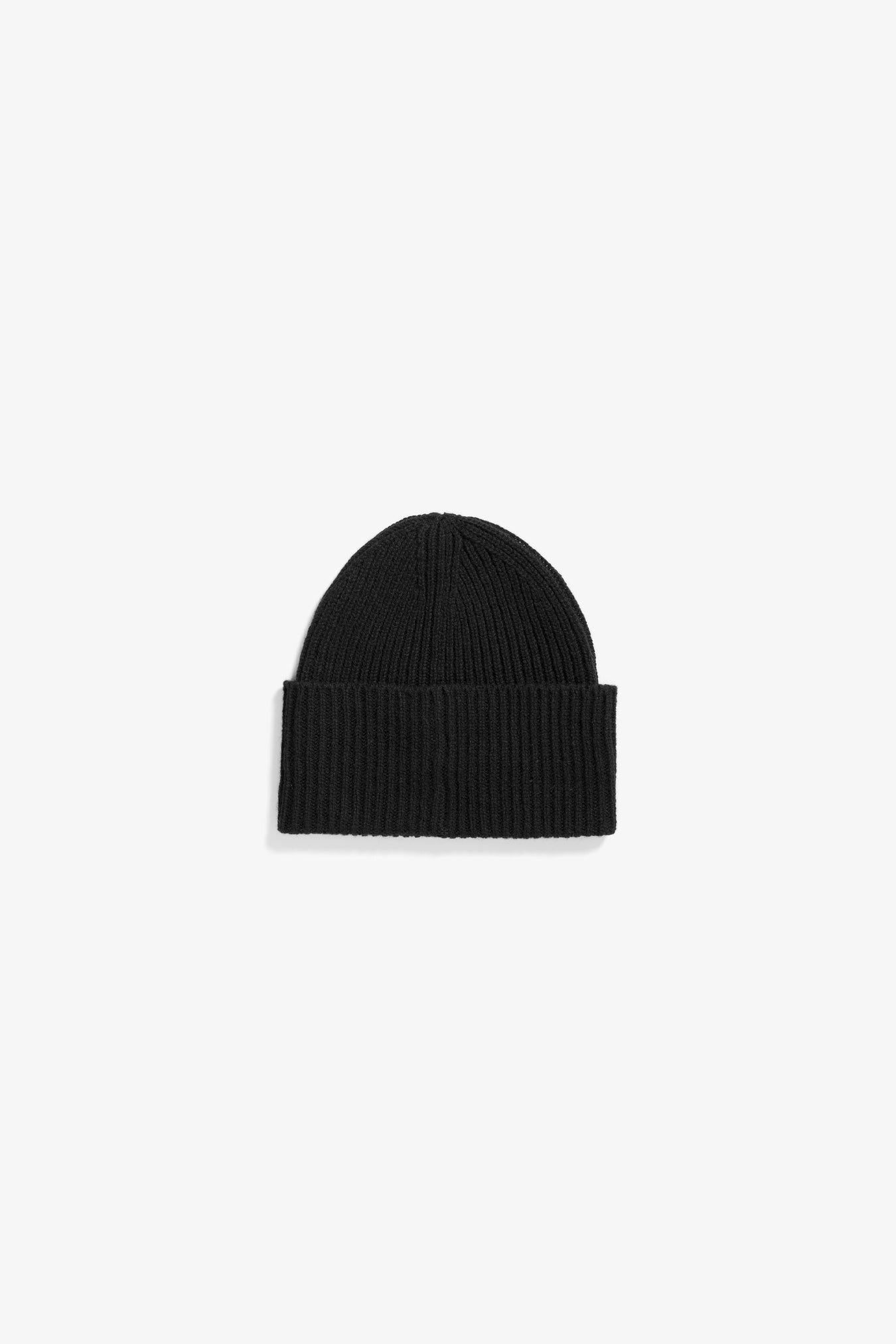 Norse Standard Merino Lambswool Beanie - Black