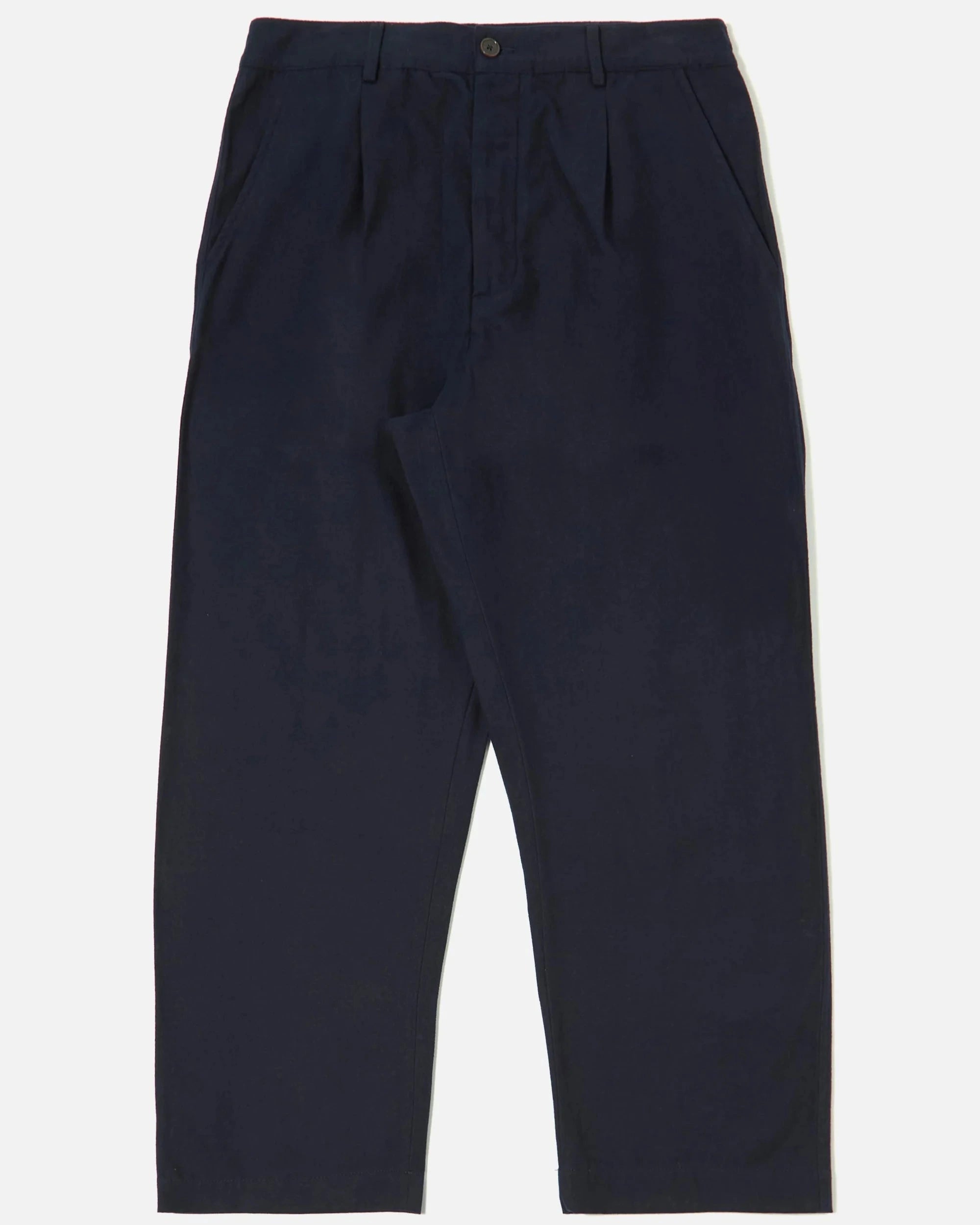Brushed Moleskin Duke Pant - Navy