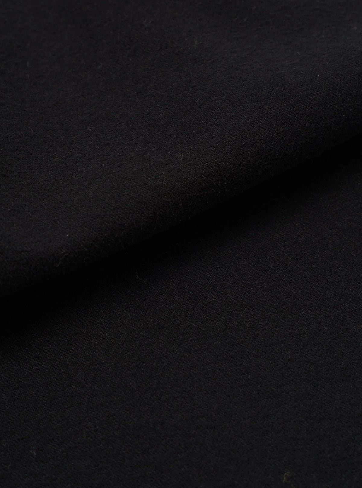Brushed Moleskin Military Chino -  Black