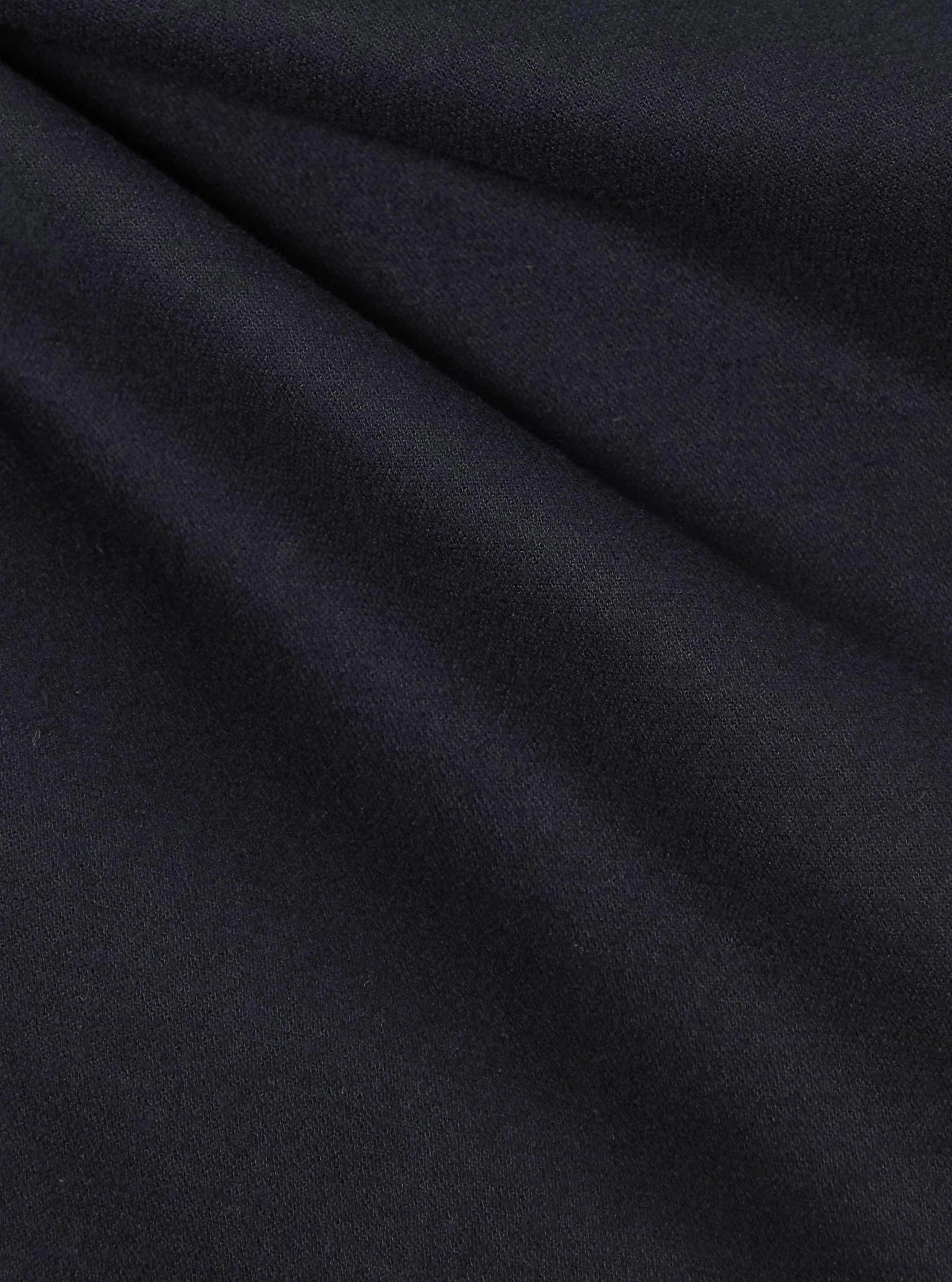 Brushed Moleskin Military Chino -  Navy