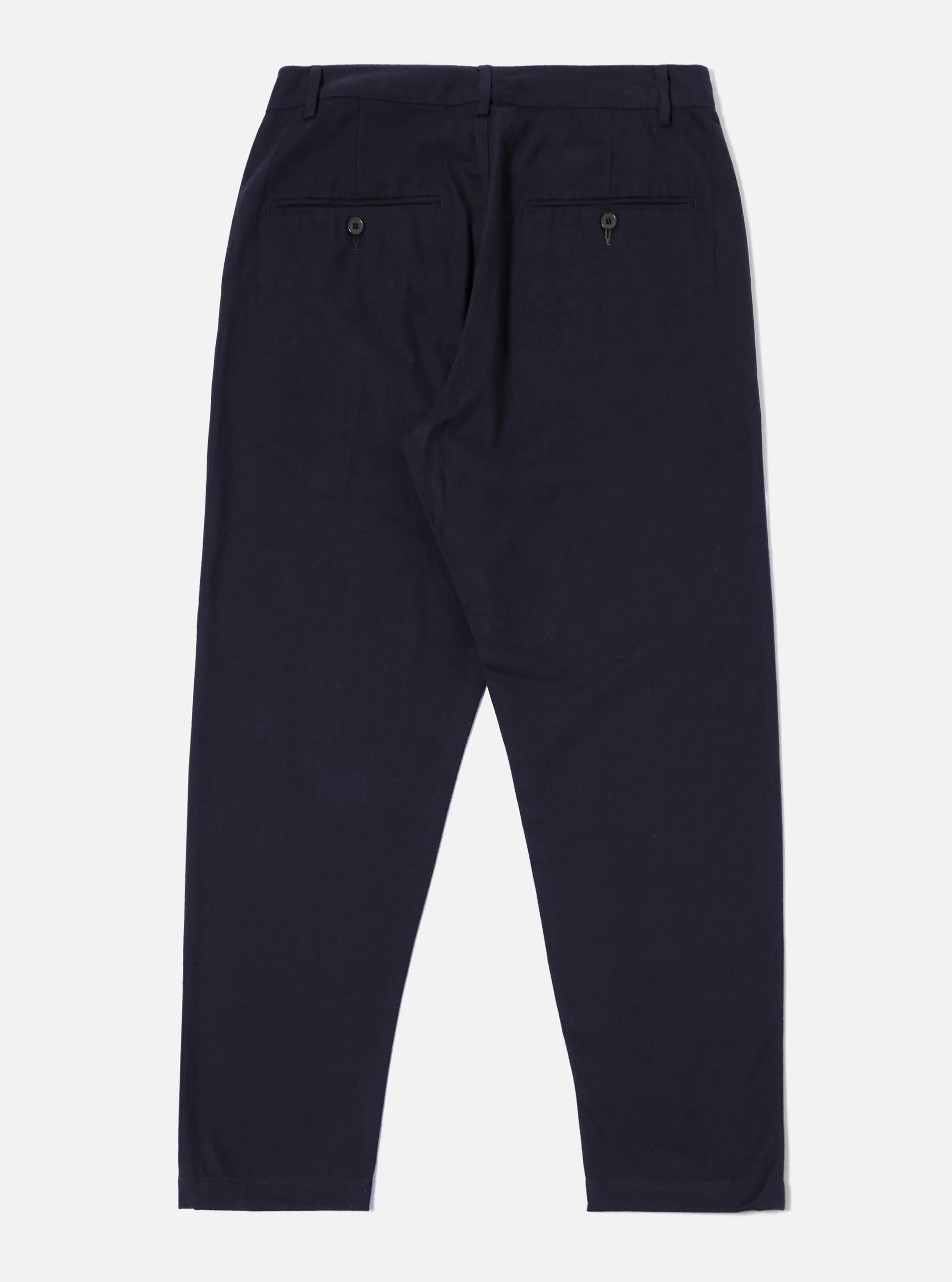 Brushed Moleskin Military Chino -  Navy