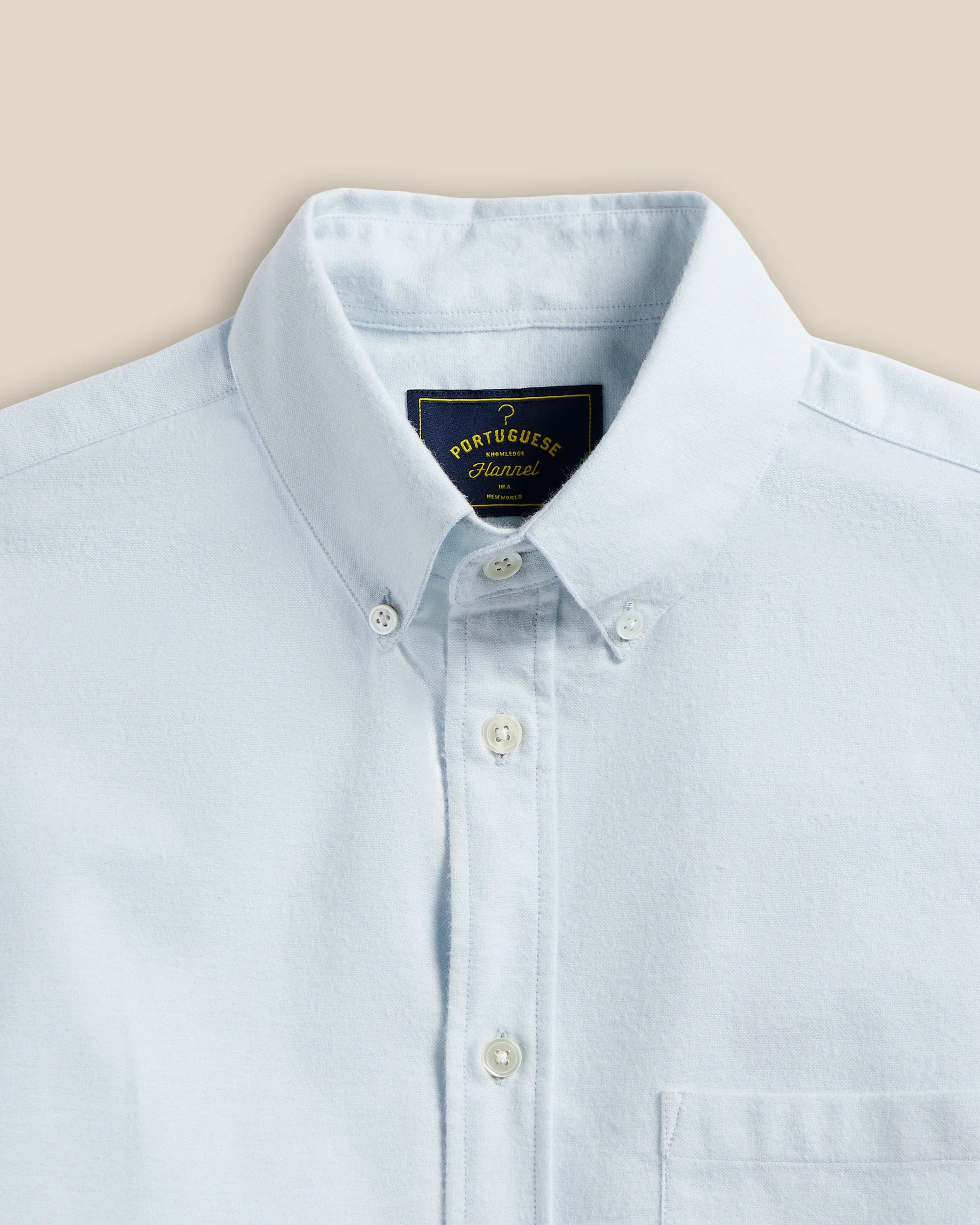 Brushed Oxford - Light Blue