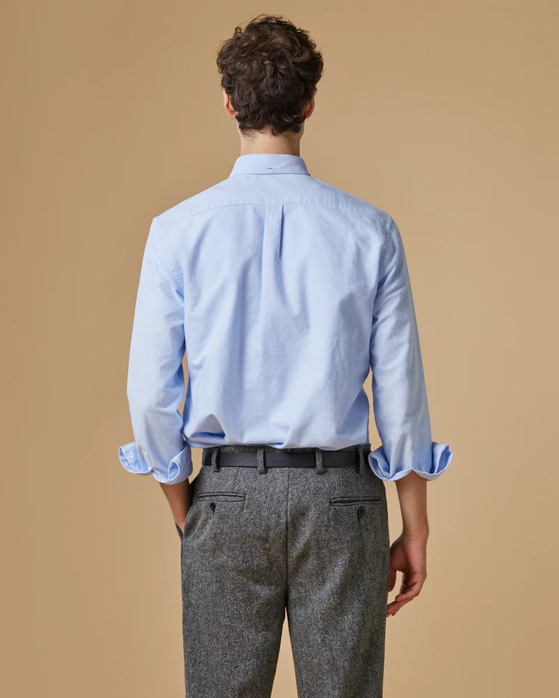 Brushed Oxford - Blue