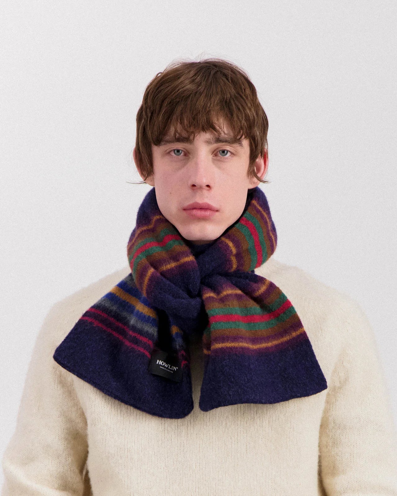 College Fun Scarf - Navy