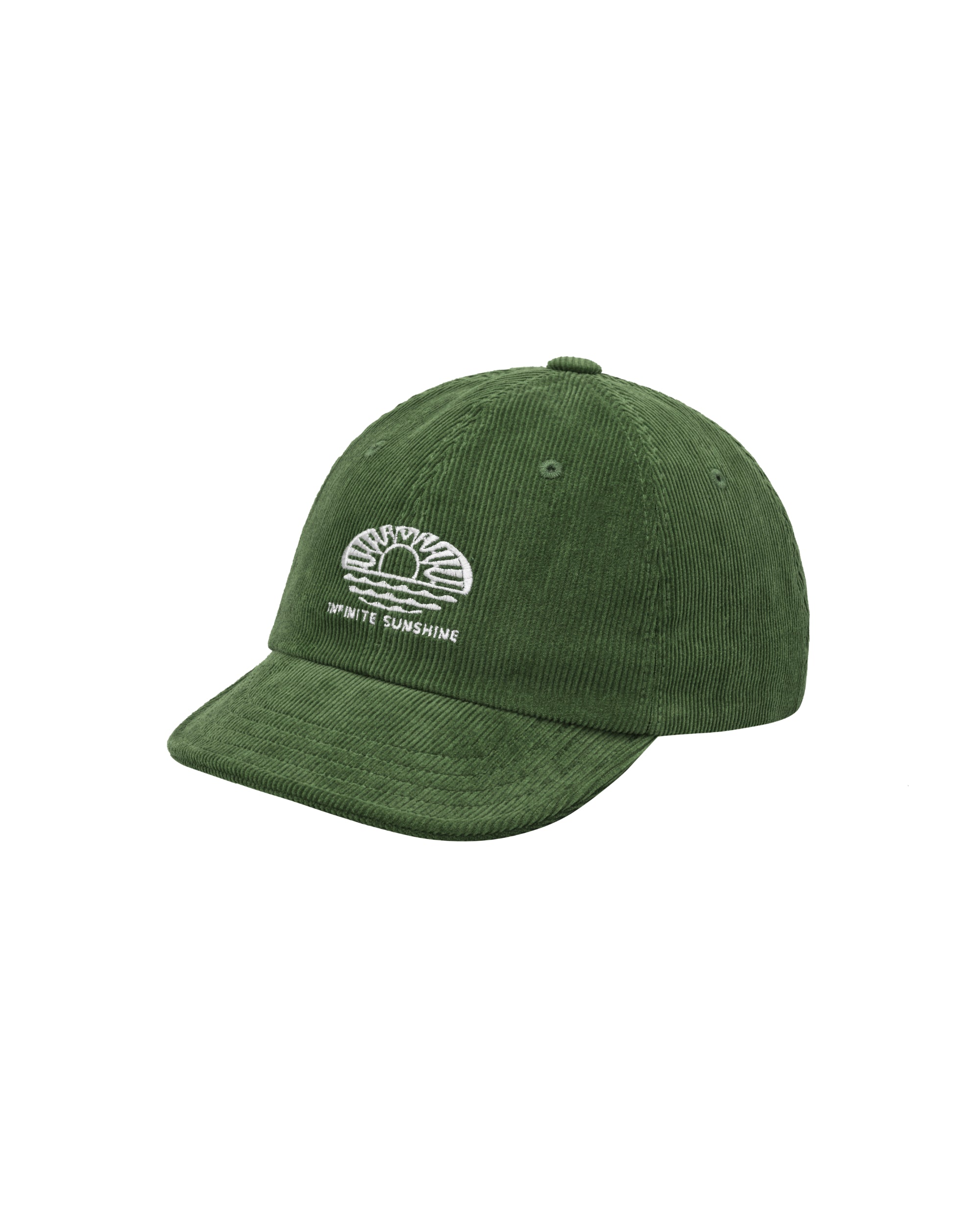 Corduroy Sunshine Cap - Green